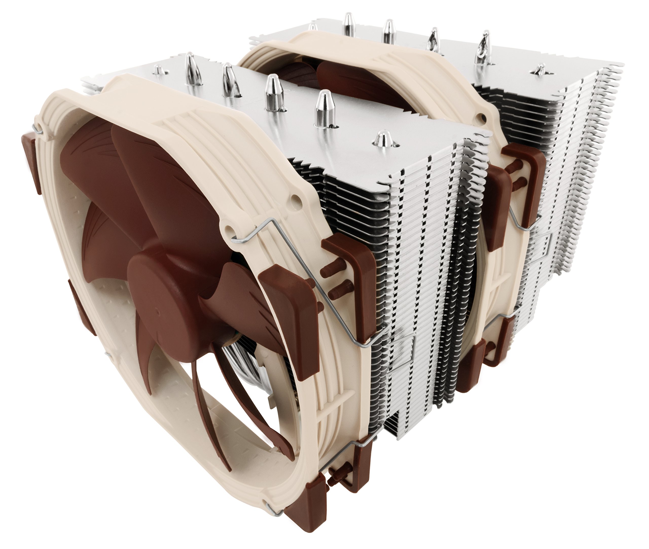 Noctua NH-D15 SE-AM4 Premium CPU Cooler for AMD AM4 - High Performance Air Cooling with Dual Fans, Quiet Operation, 6 Heat Pipes - Perfect for Gaming PCs, Workstations, and Overclocking