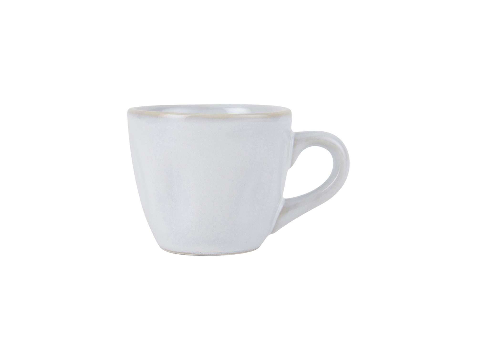 Tuxton Artisan Agave Reactive Natural 3.5-Oz Espresso Cup Set of 24, White - Scratch & Chip Resistant, Lead-Free Ceramic - Dishwasher, Microwave & Oven Safe - Perfect for Coffee Shops, Restaurants & Home Use