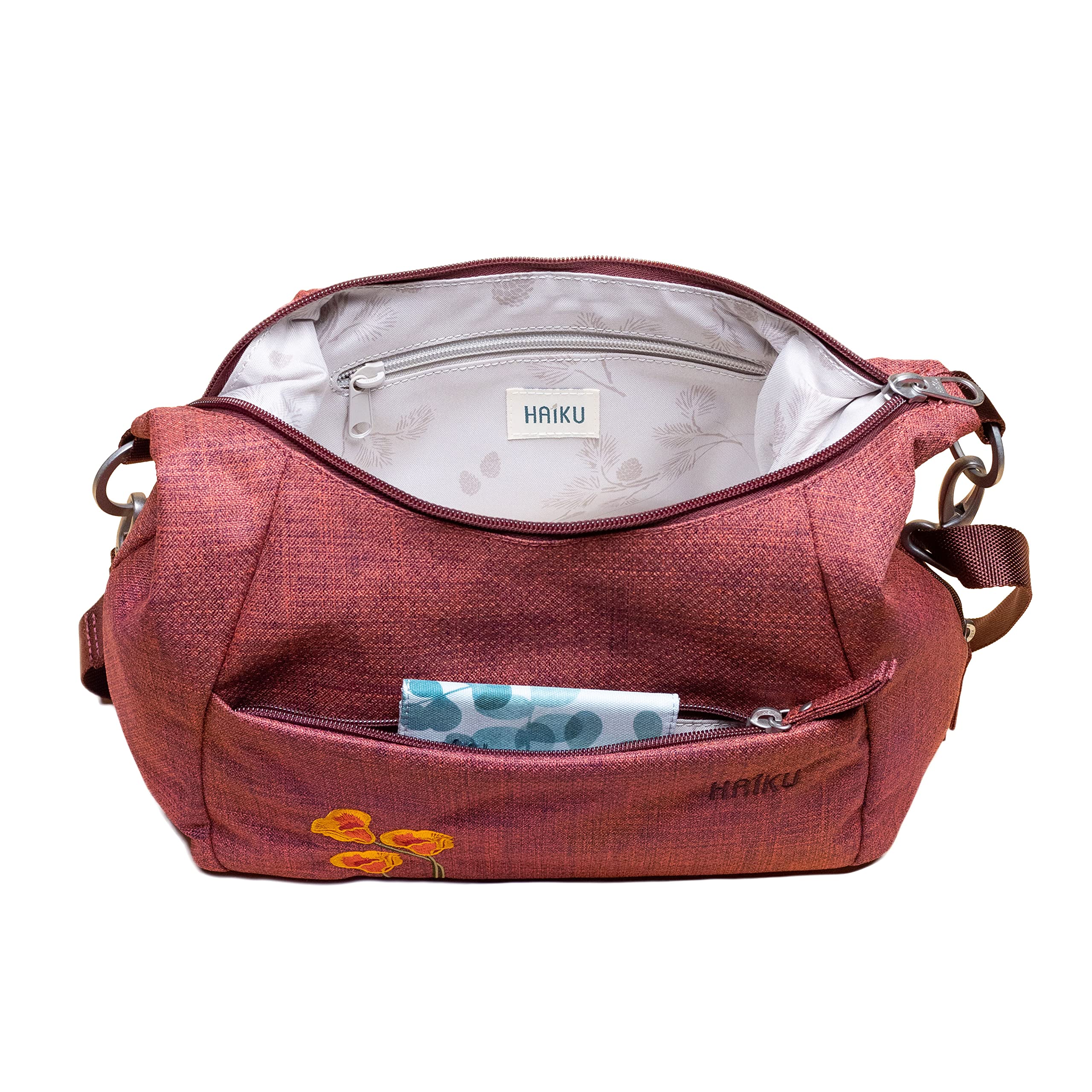 HAIKU Amble Hobo Bag - Removable Shoulder Strap & Adjustable Crossbody Strap - Stylish Women's Handbag for Work, Travel & Everyday Use