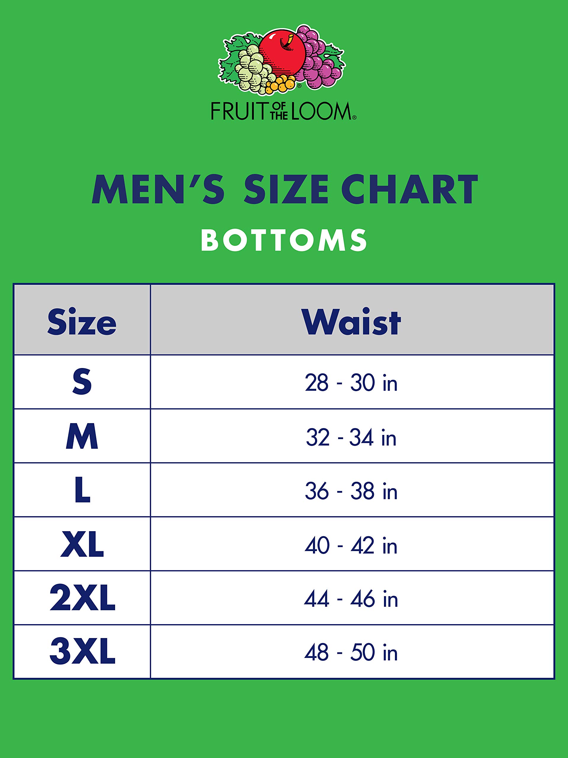 Fruit of the Loom Men's No Ride Up Boxer Briefs - Soft Breathable Cotton Underwear for All-Day Comfort - Perfect for Workout, Travel & Everyday Wear