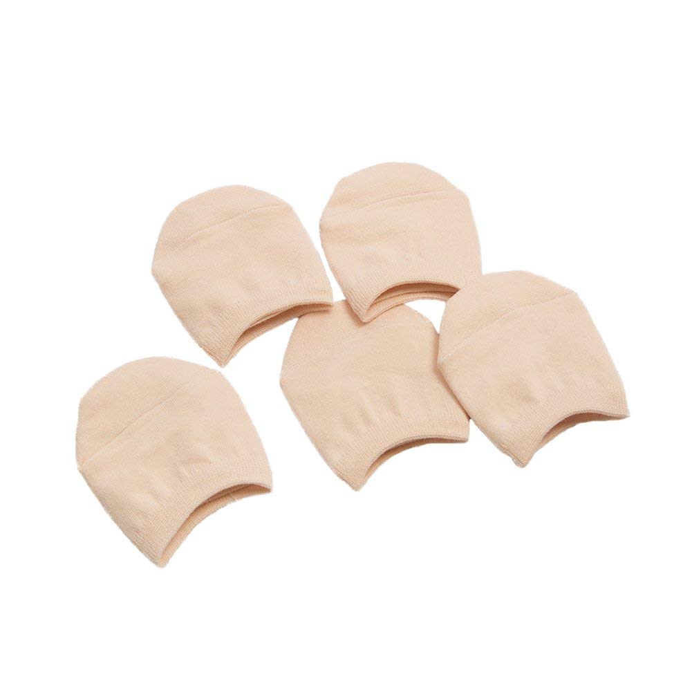 StayGent 10 Pairs Women's Seamless Clog Mule Half Socks - Cotton Toe Topper Socks for Comfort & Style - Perfect for Loafers, Mules & Indoor Shoes