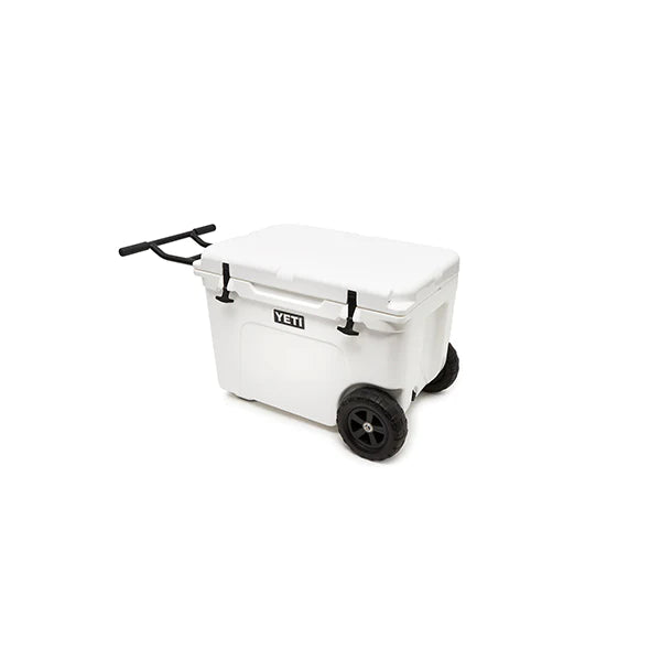 Tundra Haul Wheeled Cooler - Heavy Duty Rolling Cooler for Camping, Beach, Picnics & Outdoor Adventures - 50 Quart Insulated Cooler with Wheels for Easy Transport