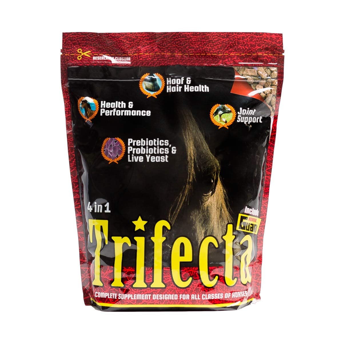 Horse Guard Trifecta 10 lb - Complete Equine Vitamin & Mineral Supplement for Horses - Supports Joint Health, Coat Shine & Hoof Strength - Ideal for Performance Horses, Senior Horses & Everyday Nutrition