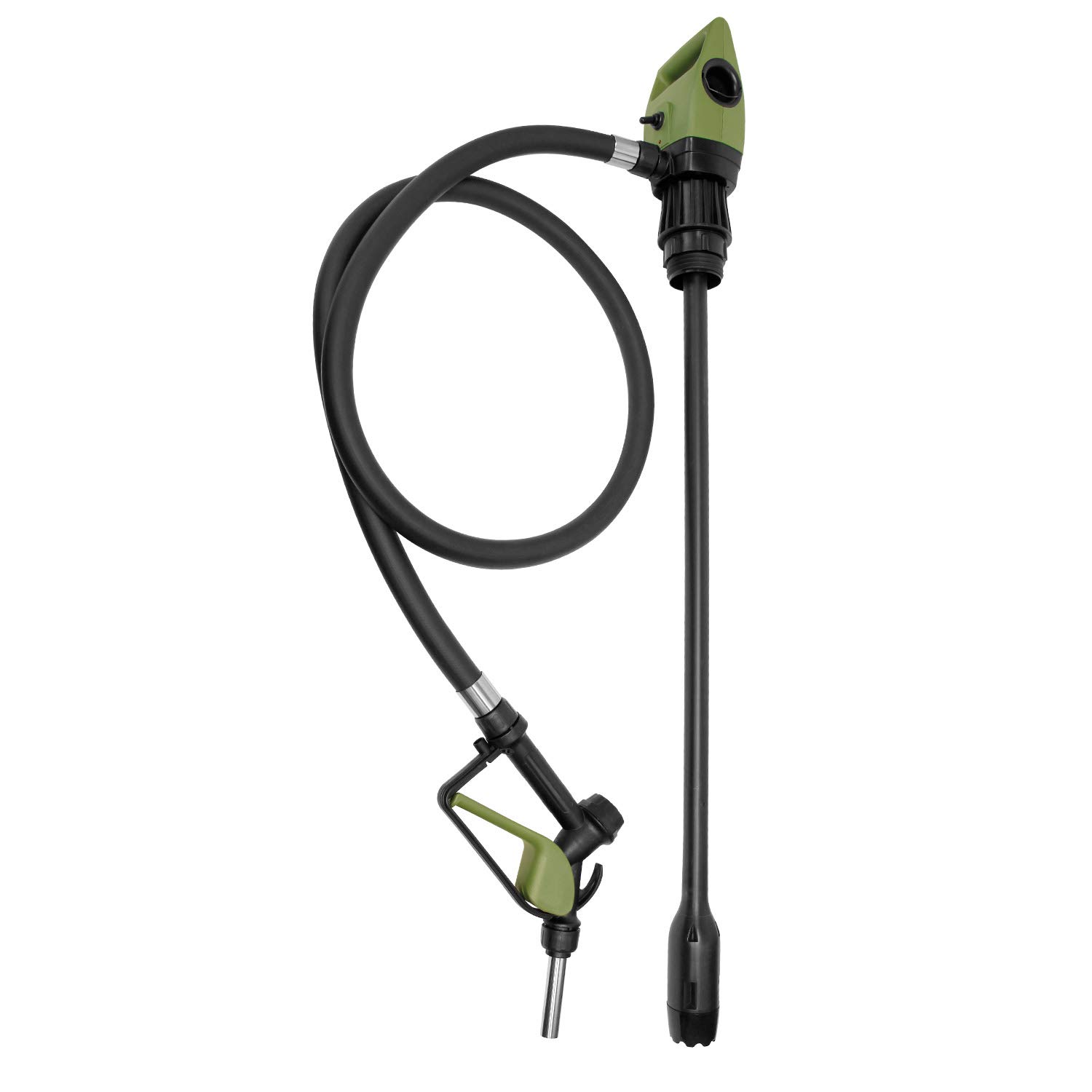 TERA PUMP 55 Gallon Electric Drum Pump - Heavy Duty Barrel Pump for DEF, Diesel, Water, Kerosene & Fluids | Rechargeable Battery or DC Inverter Option | Ideal for Industrial, Farm & Automotive Fluid Transfer