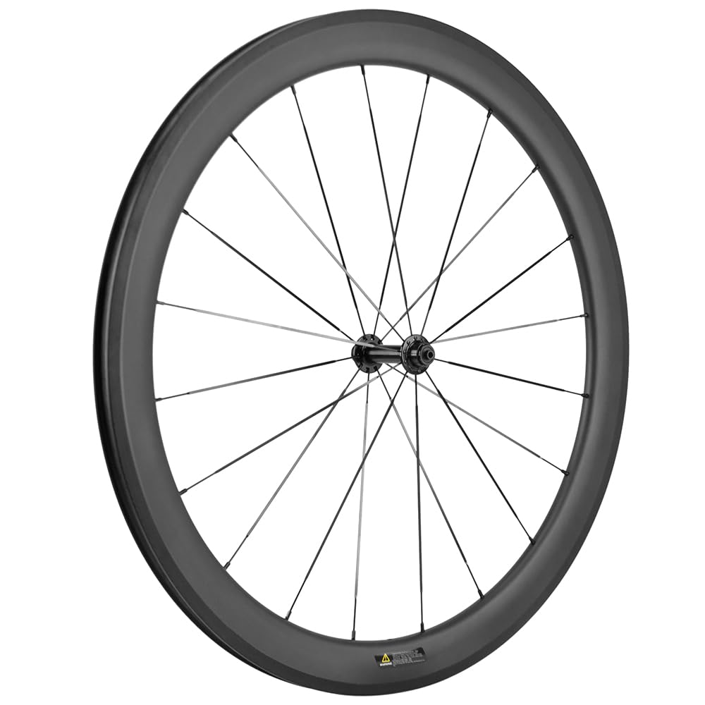 Superteam 700C Carbon Clincher Bike Wheelset - 38mm/50mm/60mm/88mm UD Matte, 25mm Width - Lightweight & Durable for Road Racing & Triathlon Training
