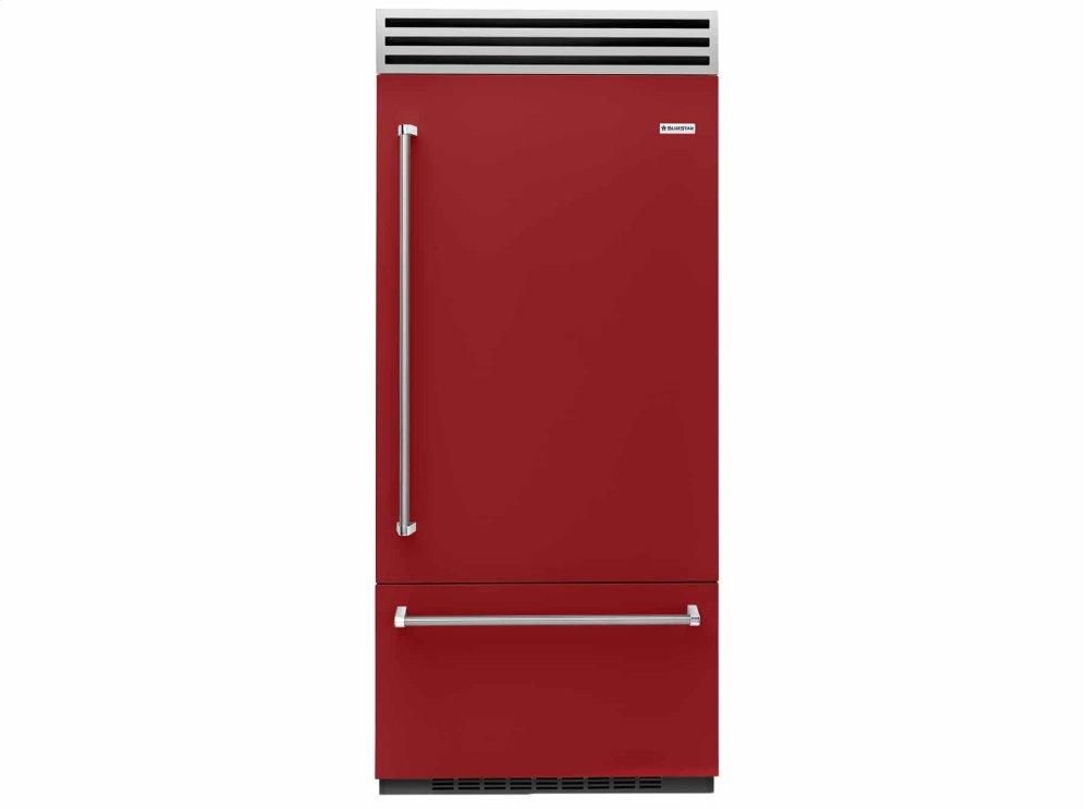 Bluestar BBB36R3 36-Inch Professional Built-In Refrigerator Freezer with Right Hinge - Perfect for Modern Kitchens & Open-Concept Living Spaces