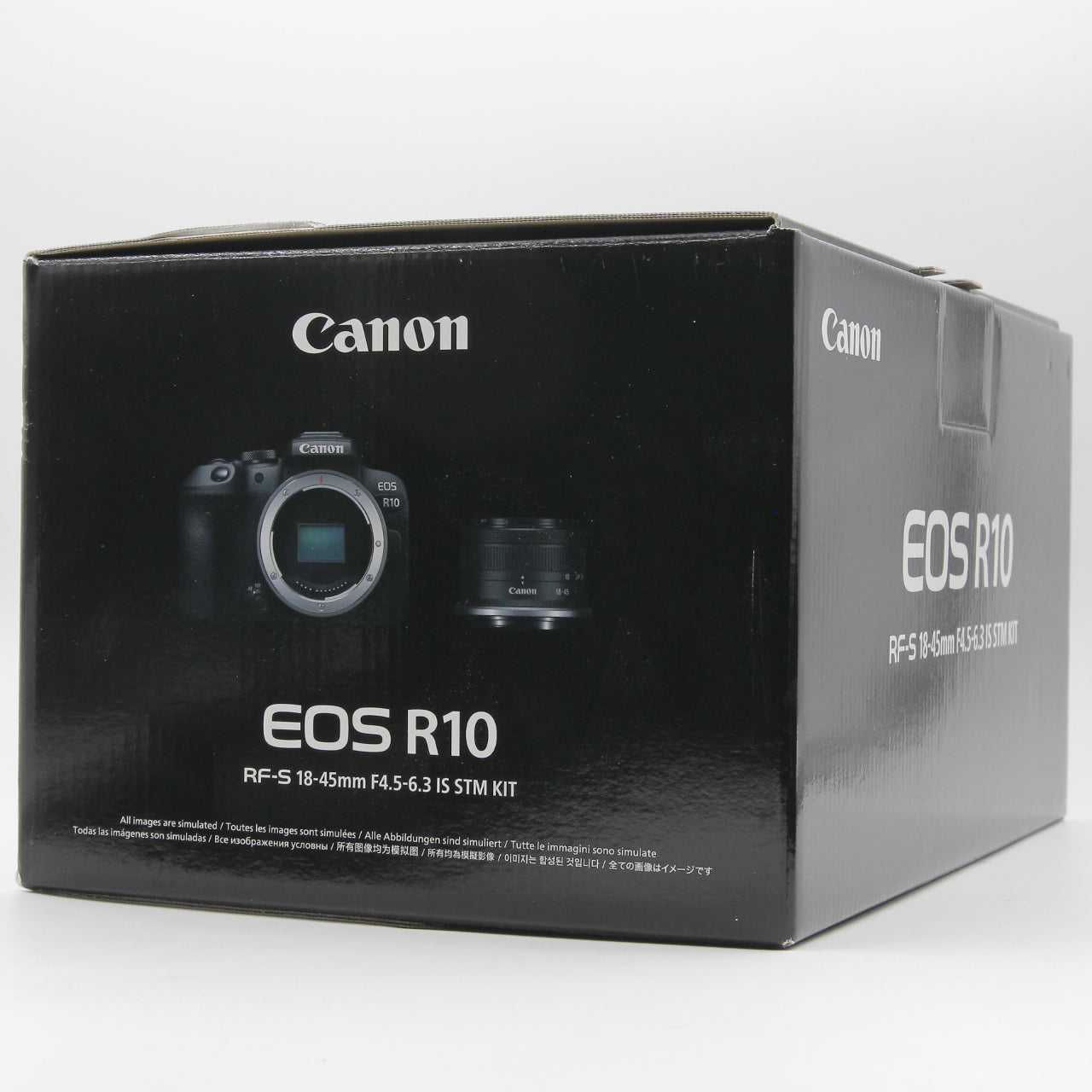 Open Box Excellent Condition Canon EOS R10 Mirrorless Digital Camera with 18-45mm f/4.5-6.3 IS STM Lens - Perfect for Travel Photography, Vlogging & Everyday Shooting