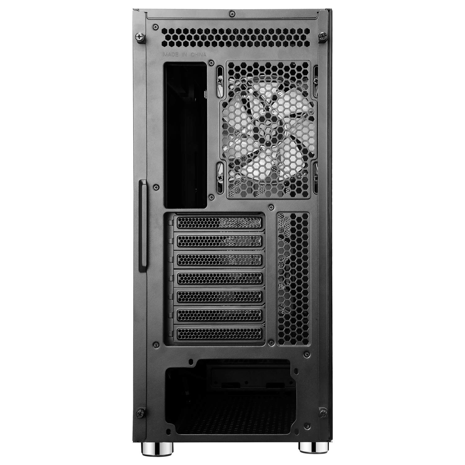 ITek MAJES 20 EVO Full Tower ATX Gaming PC Case - 2x200mm RGB Fans, USB 3.0, Tempered Glass Side & Front Panel - Black | Perfect for High-End Gaming Rigs & Custom PC Builds