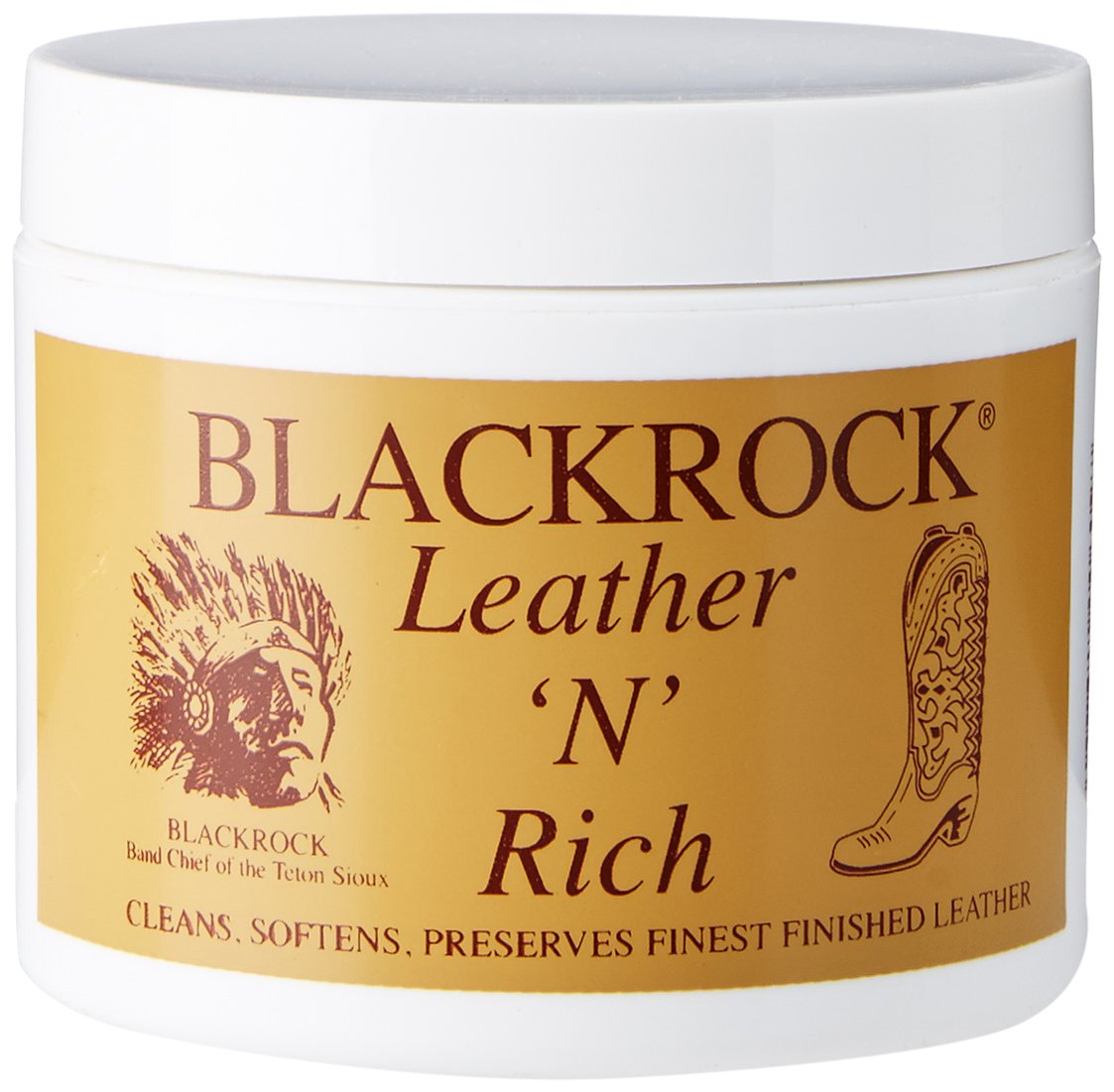 BLACKROCK Leather Cleaner & Conditioner Kit - Premium Leather Care for Shoes, Bags, Jackets & Furniture - Restores & Protects Genuine Leather - Ideal for Home, Office & Car Interior Use