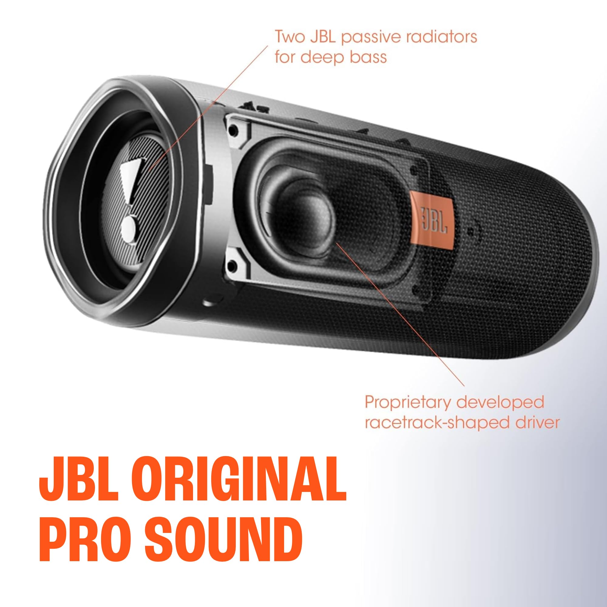 JBL FLIP 5 Waterproof Portable Bluetooth Speaker - Wireless Outdoor Speaker with 12 Hours Playtime, IPX7 Waterproof, JBL Bass Radiator - Perfect for Pool Party, Beach, Camping & Travel (Red)