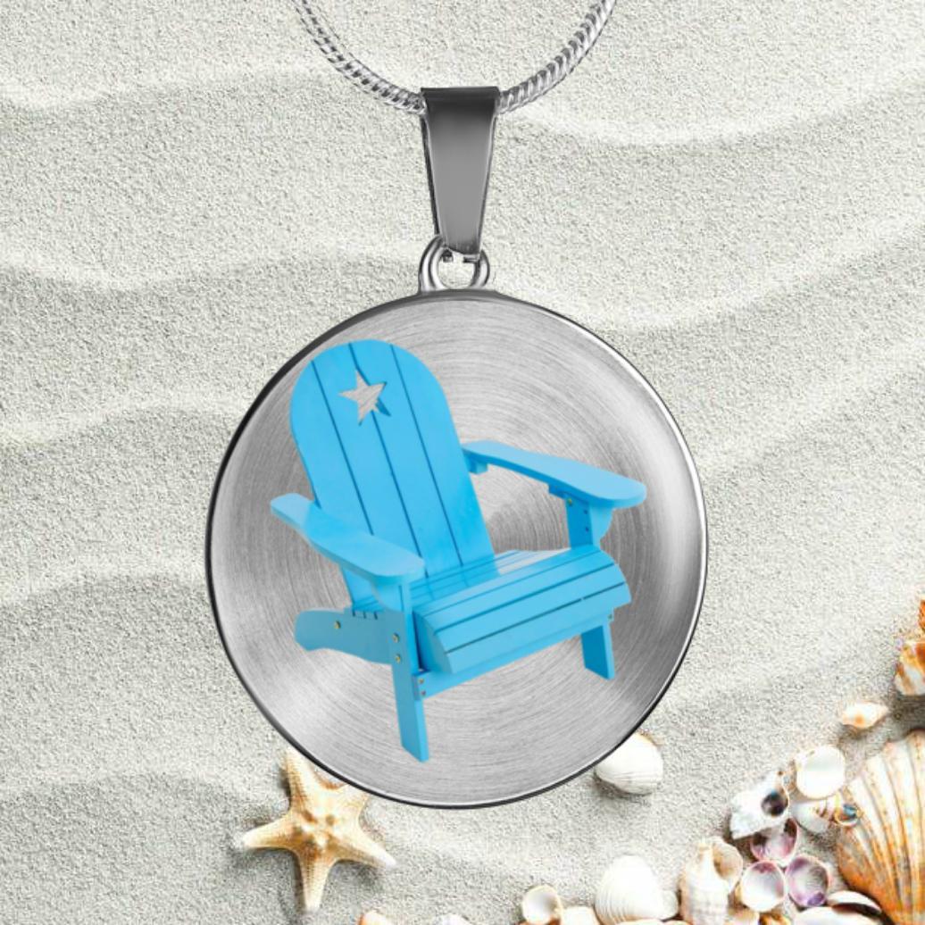 Beachy Adirondack Necklace - Handmade Coastal Jewelry for Women - Perfect for Beach Vacations, Summer Outfits & Boho Fashion