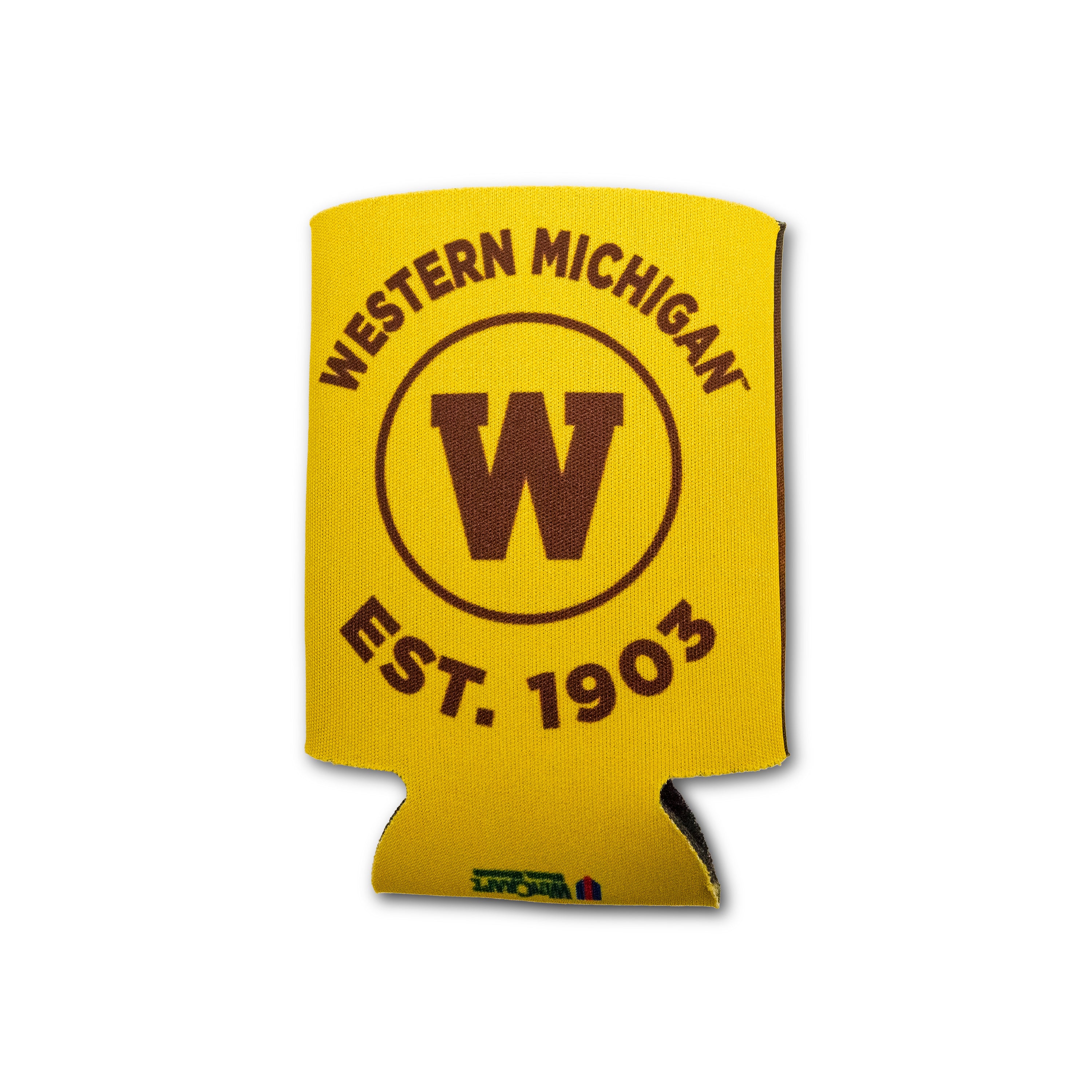 WMU Insulated Can Cooler - Keep Drinks Cold for Hours - Perfect for Beach, Camping & Outdoor Activities