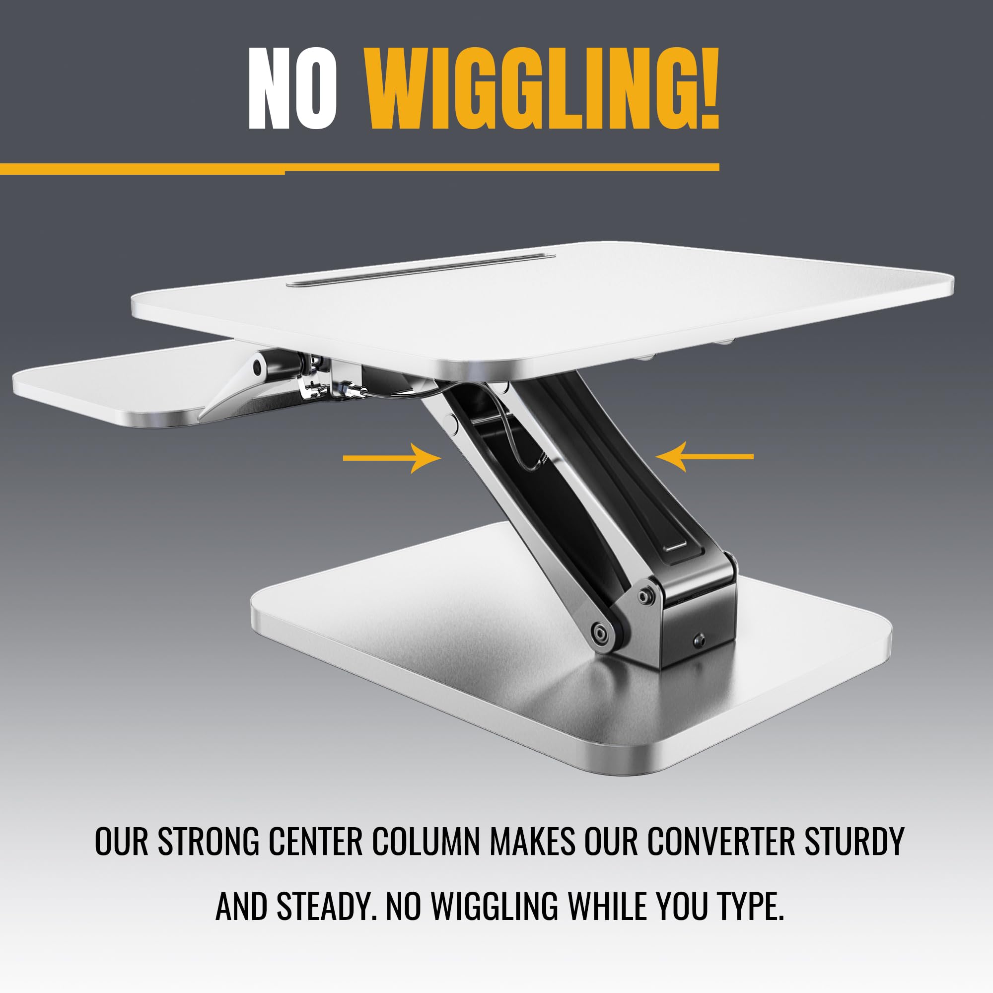 Adjustable Standing Desk Converter - 26