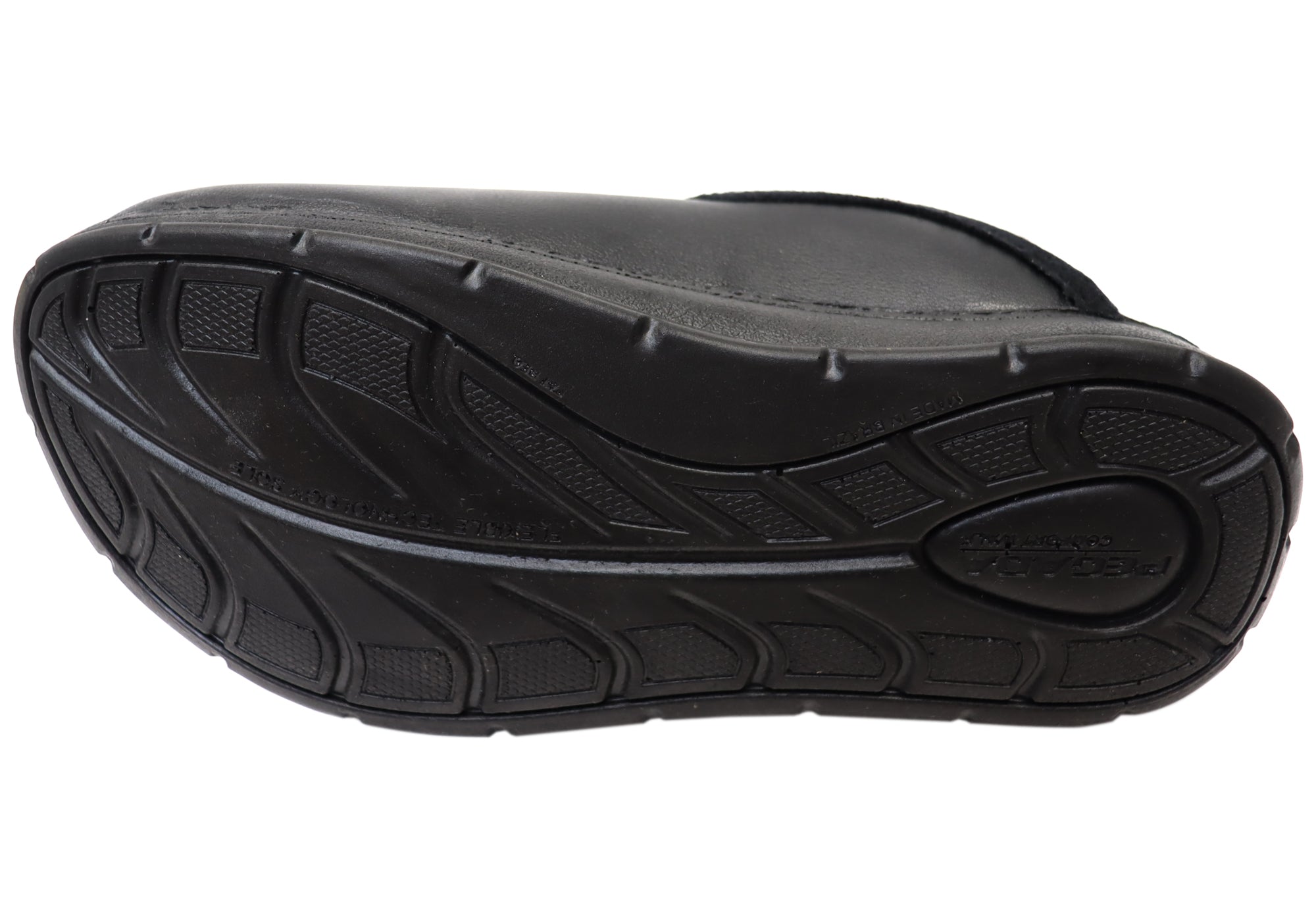Marty Men's Brazilian Closed Toe Open Back Comfort Slippers - Soft House Shoes for Indoor/Outdoor Wear - Perfect for Lounging, Relaxing at Home or Quick Outdoor Errands