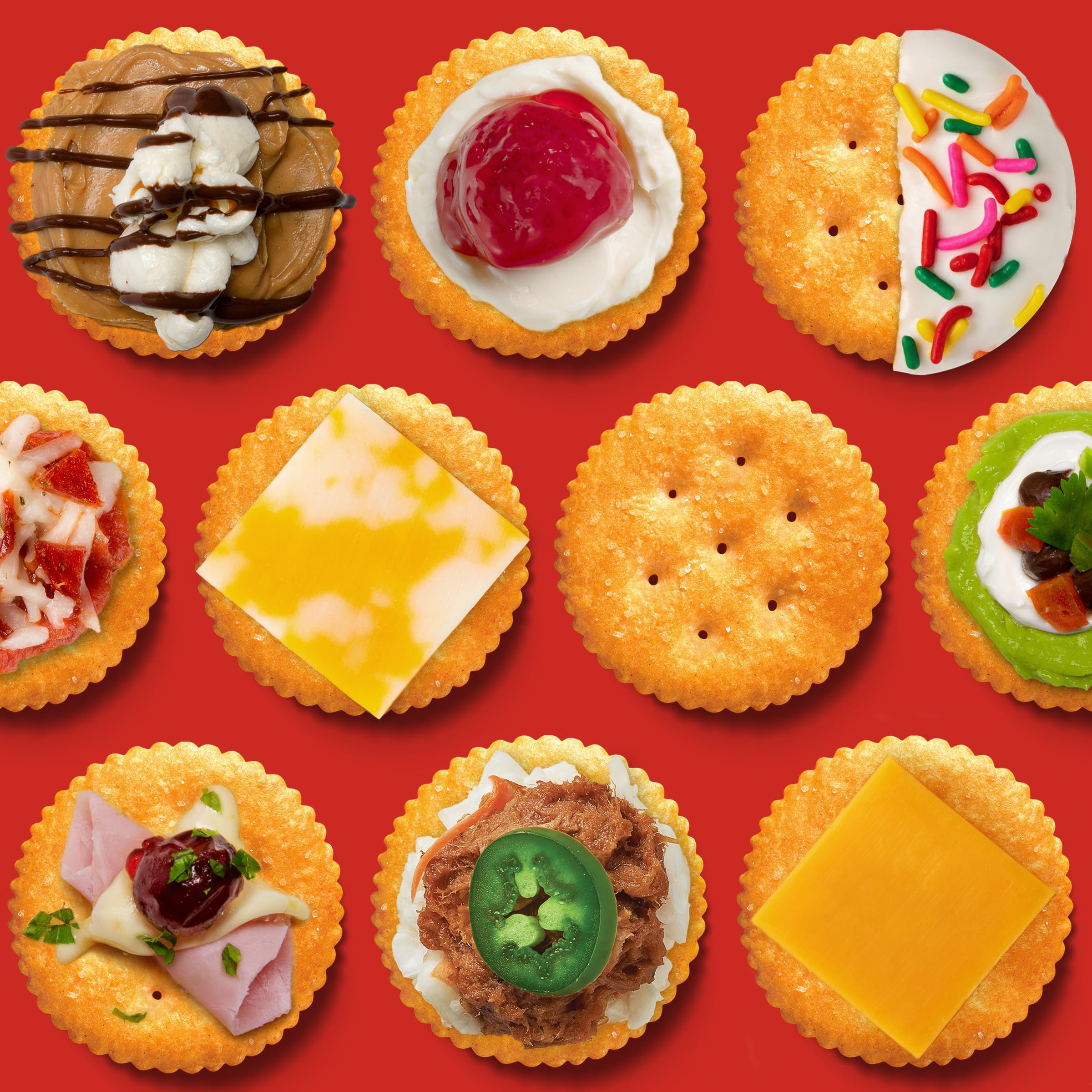 RITZ Original Crackers - Delicious Snacks for Kids & Adults - Perfect for Lunch Boxes, Parties & On-the-Go - 3.4 oz Pack (Great with Cheese, Dips & Charcuterie Boards)