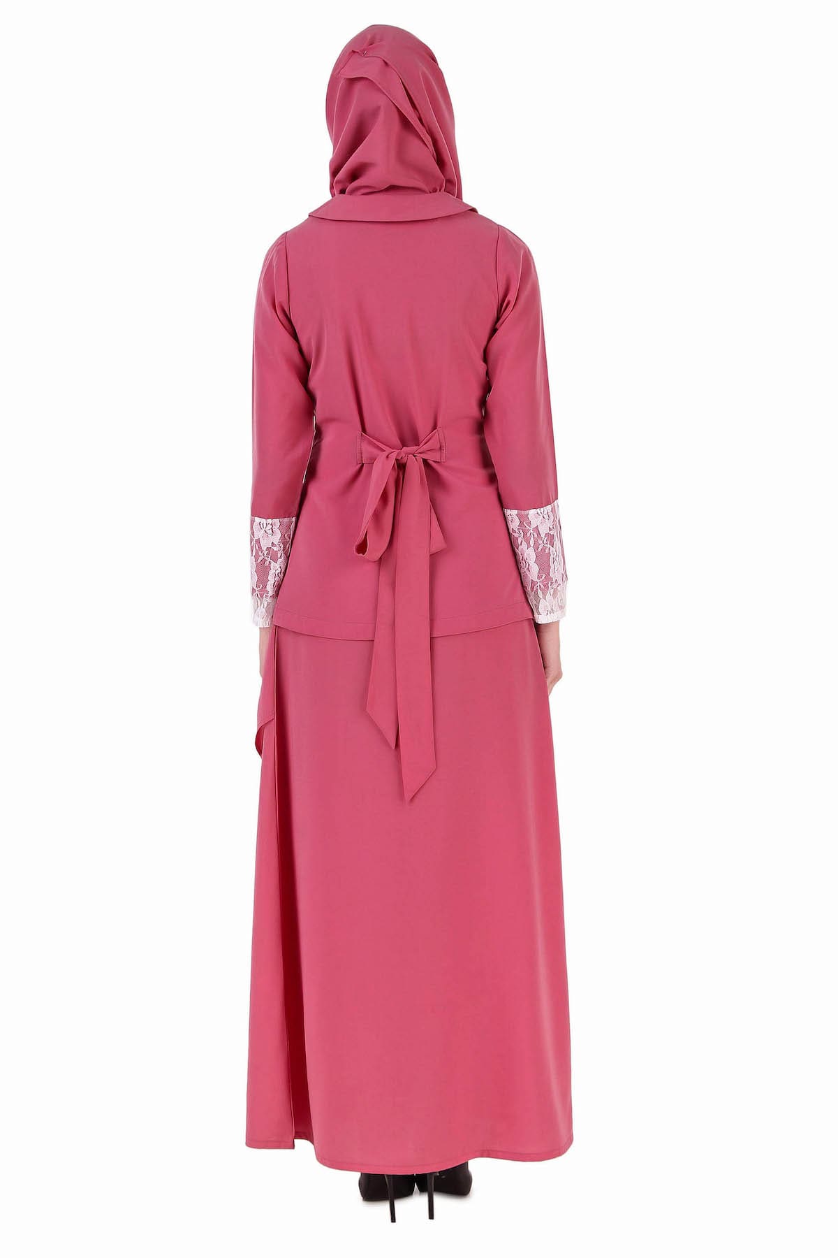 Stylish Multi-Layer Attached Jacket Abaya for Women - Modest Islamic Fashion - Perfect for Prayer, Work & Special Occasions