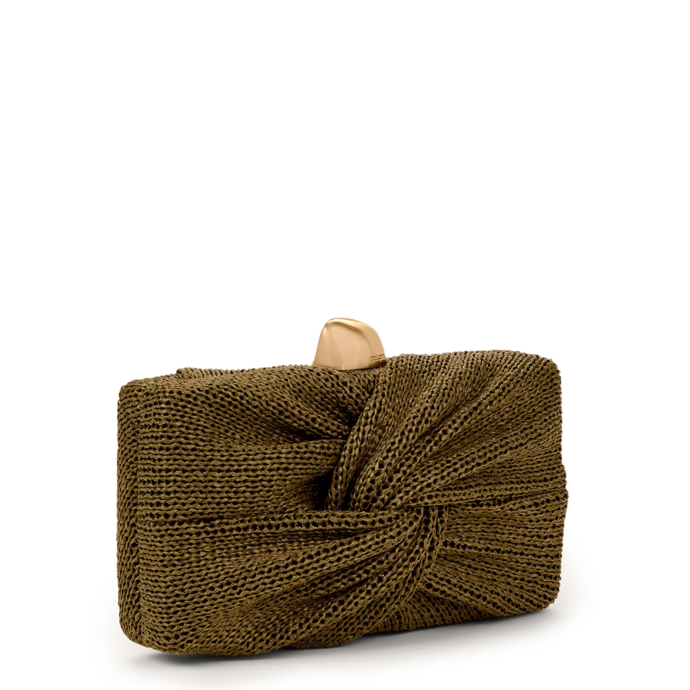 Elegant Lisse Knot Clutch Bag for Women - Stylish Nymph Design Handbag for Evening Parties, Weddings & Special Occasions