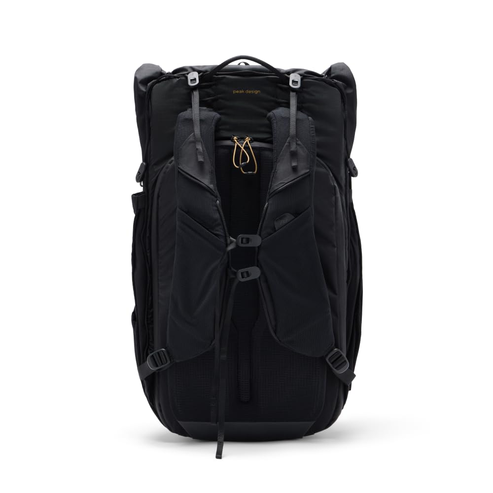 Peak Design 45L Waterproof Hiking Backpack - Lightweight Travel Backpack for Outdoor Adventures, Camping & Trekking - Durable & Spacious Carry-On Backpack for Men & Women