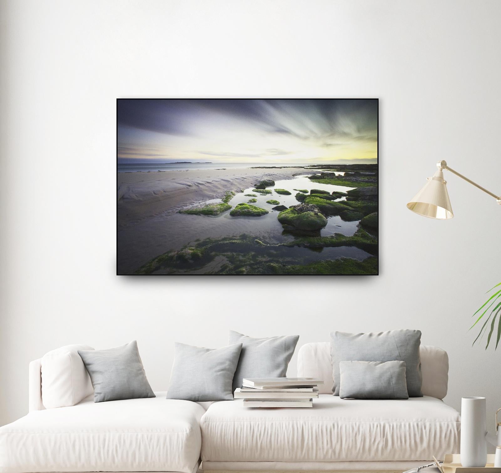 Cooper Dawn Over Seahouses Beach - Stunning Coastal Wall Art for Home & Office Decor | Perfect for Living Rooms, Bedrooms & Beach House Interiors