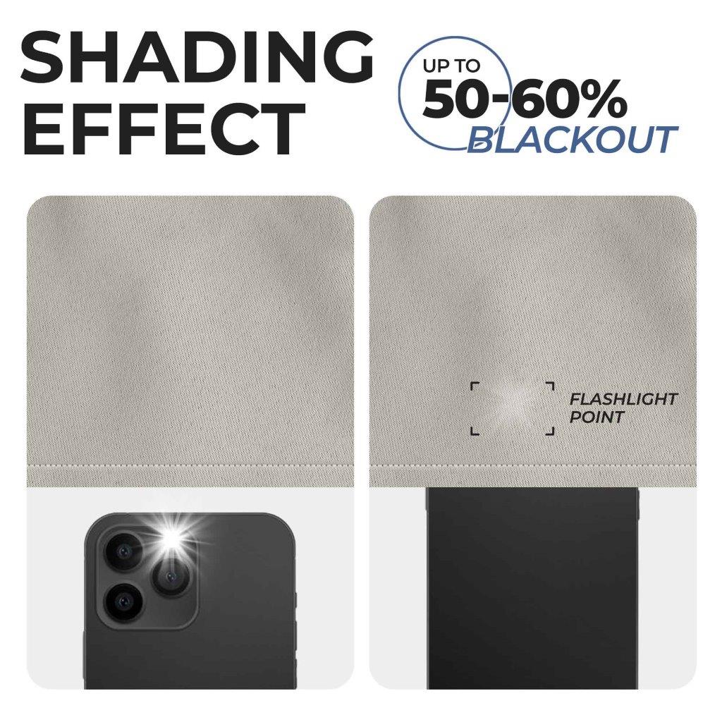 Blackout Curtains with Grommet Top - Solid Classic Modern Window Treatment for Bedroom & Living Room - Noise Reducing & Energy Saving