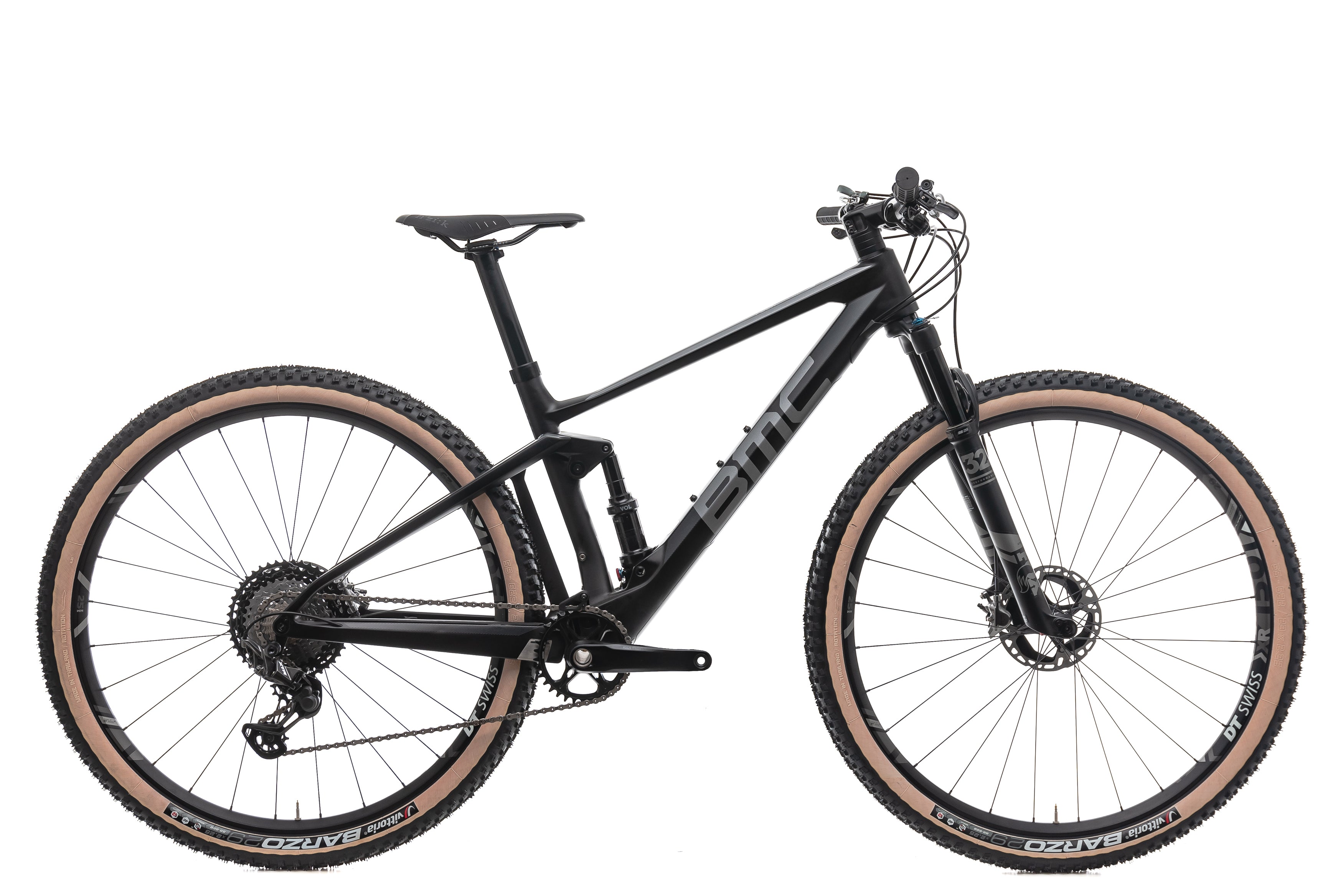 BMC FourStroke 01 TWO Full Suspension Mountain Bike 2019 Model - Small Frame Size for Trail Riding & Cross-Country Cycling