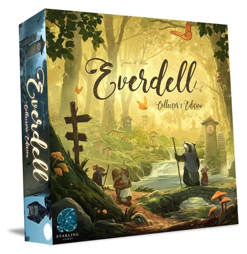 Everdell Collectors Edition Board Game by Starling Games - 1-4 Players Strategy Game for Adults & Families - Build a Charming Critter City with Unique Constructions - Perfect for Game Nights, Family Gatherings & Holiday Gifts