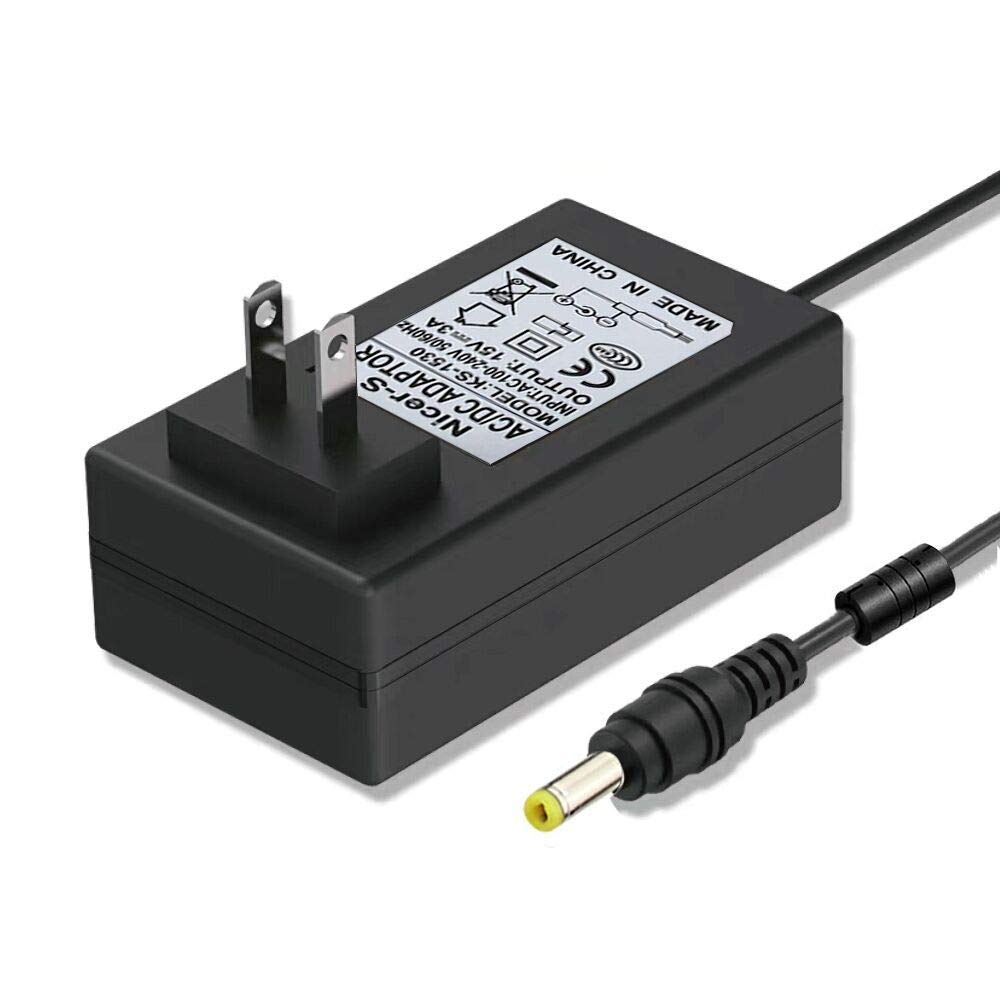 Replacement 15V AC/DC Power Adapter for Sony SRS-XB3 Wireless Speaker - Compatible with SRSXB3, SRS-XB3/BLK, SRS-XB3/BLUE, SRS-XB3/RED - Includes Charging Cable - Perfect for Home, Office & Travel Use
