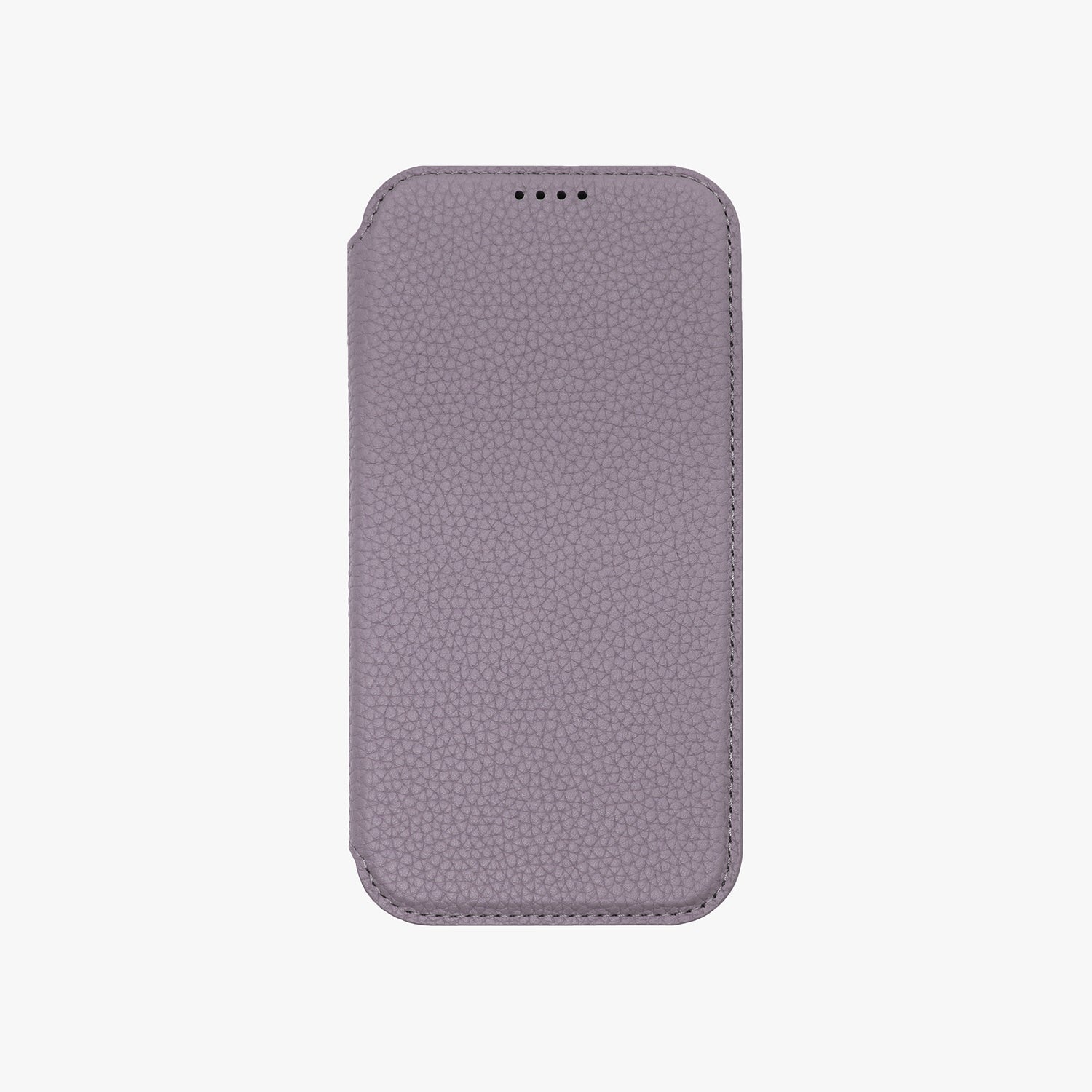 Premium iPhone 15 Pro Leather Flip Case with MagSafe - Slim Protective Cover with Clear Back for Wireless Charging | Perfect for Work, Travel & Everyday Use