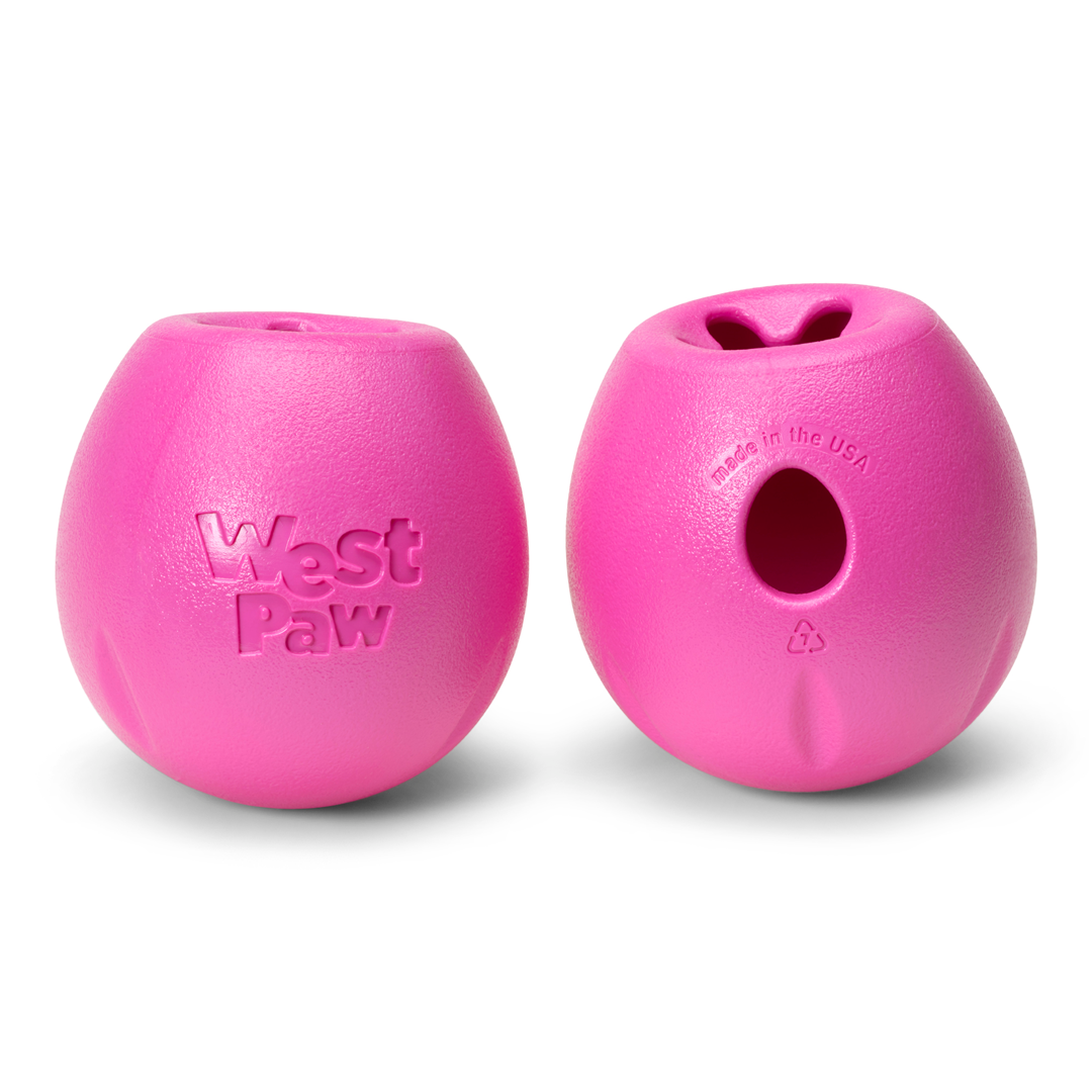 Interactive Puzzle Dog Toy - Food Dispensing Chew Toy for Mental Stimulation | Zogoflex Echo Rumbl (New Colors) - Perfect for Training, Boredom Relief & Enrichment