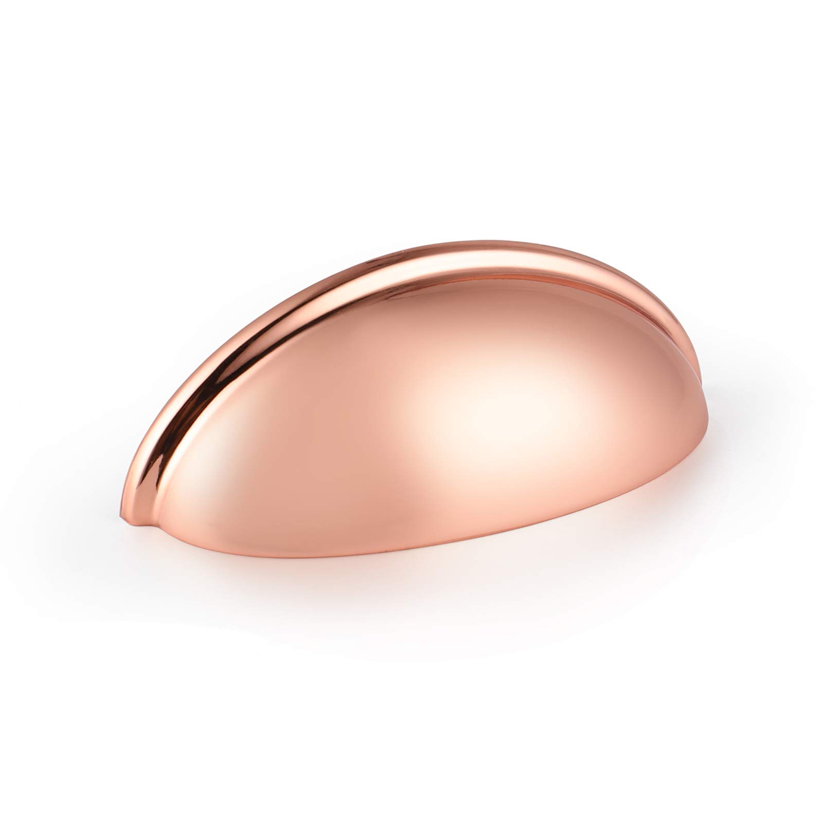 Probrico 50 Pack Modern Cabinet Handles 3 Inch (76mm) Rose Gold Drawer Pulls - Decorative Hardware for Kitchen Cabinets, Dressers, Closet Doors & Furniture Upgrade