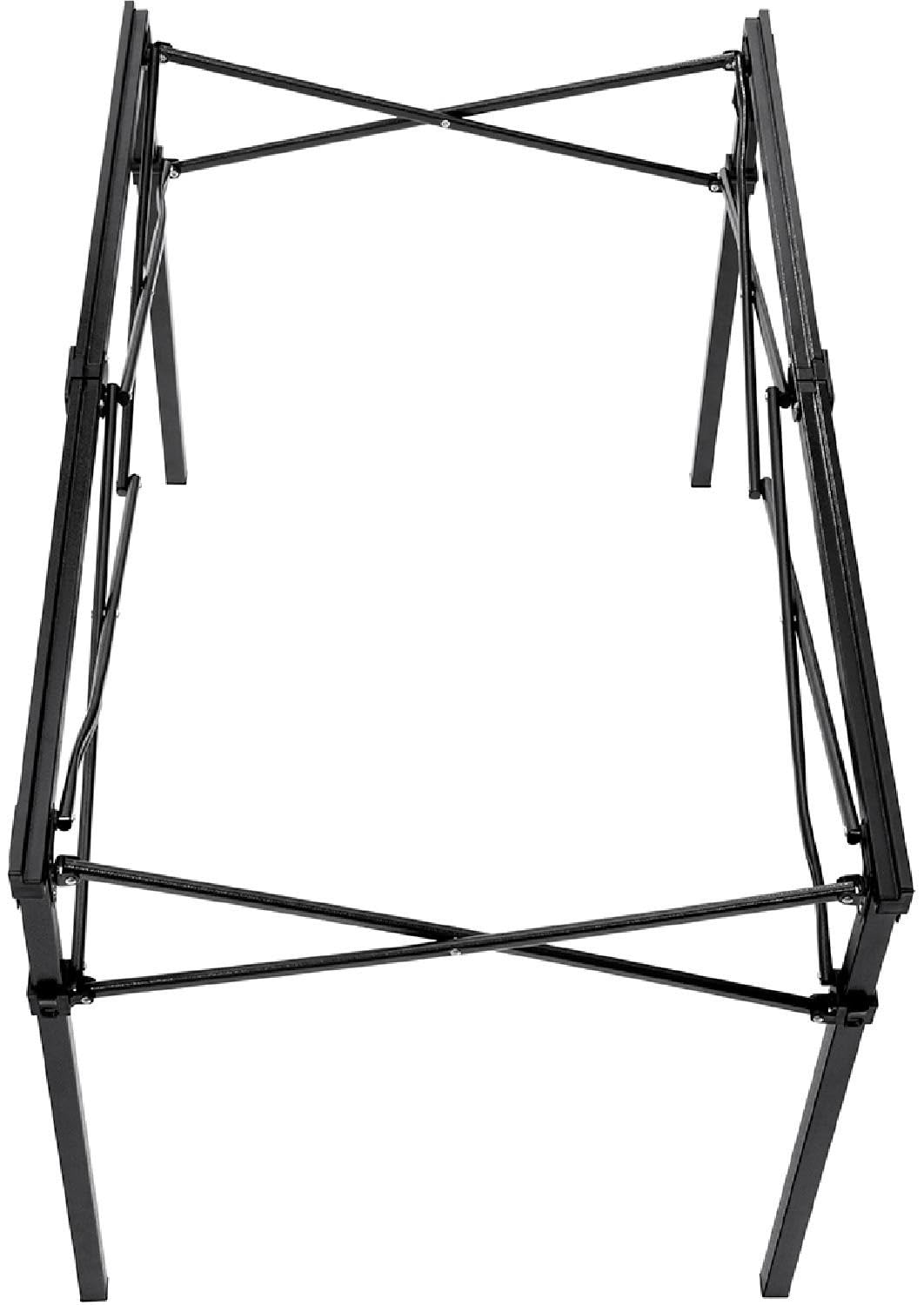 Heavy-Duty Roll-Top Camping Table - Portable Aluminum Folding Table with Steel Frame by Caddis Sports (Medium) | Perfect for Outdoor Picnics, Tailgating & Backyard BBQs