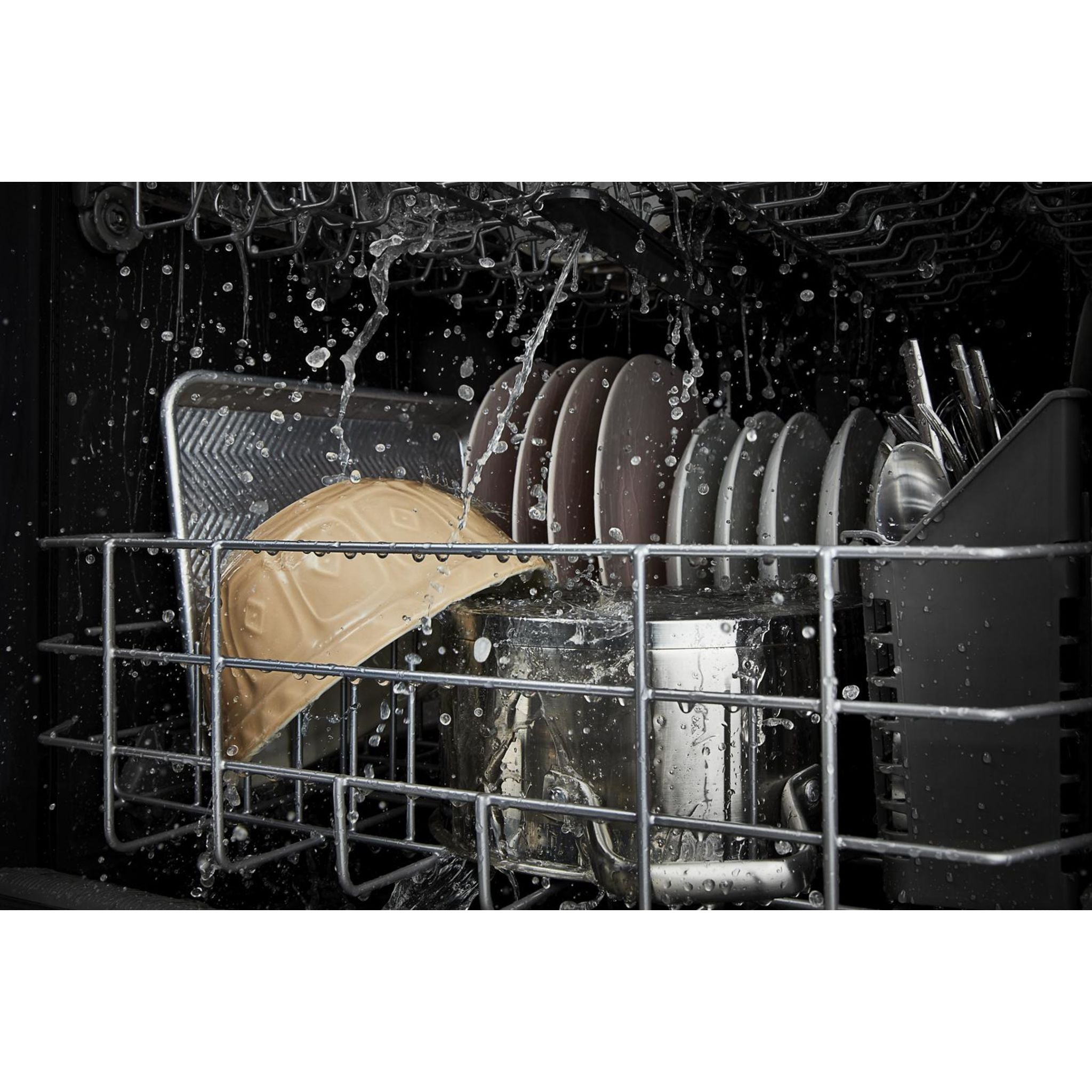 Whirlpool WDT730HAMZ Stainless Steel Built-In Dishwasher - Energy Star Certified, Quiet Operation - Perfect for Modern Kitchens & Large Families