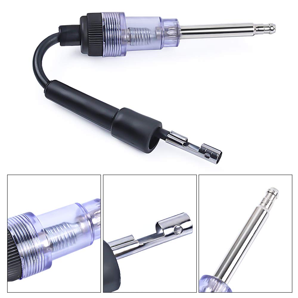 MIKKUPPA Small Inline Spark Plug Tester - Compatible with Motorcycles, Lawn Mowers & Small Engines | Easy Ignition System Diagnosis for DIY Mechanics & Small Engine Repair