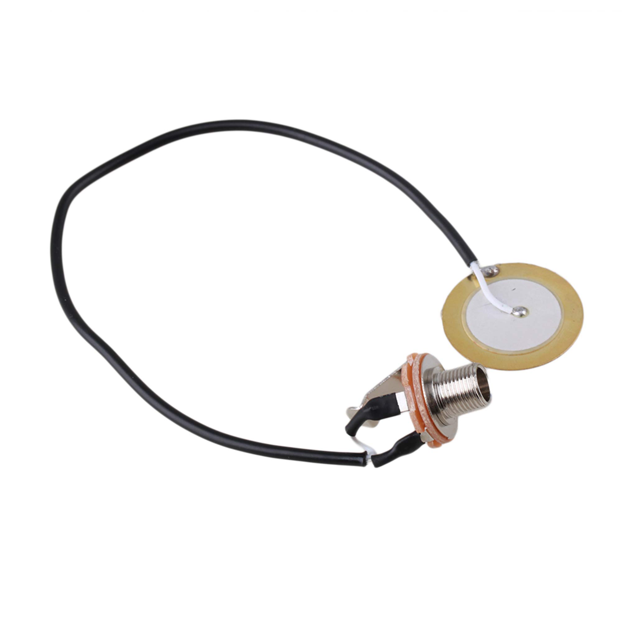 Lovermusic Piezo Transducer Microphone Pickup with 1/4