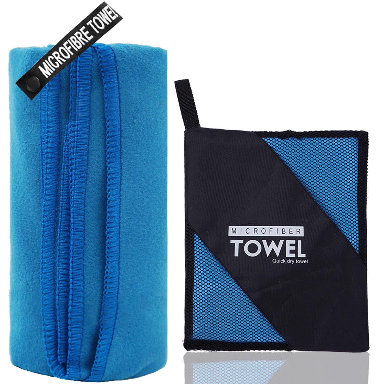 Premium Microfiber Travel Towel - Ultra Soft, Lightweight & Quick Dry - Super Absorbent Compact Towel for Camping, Backpacking, Gym, Swimming, Yoga & Hiking - Perfect for Travel, Sports & Beach Activities (XL 30