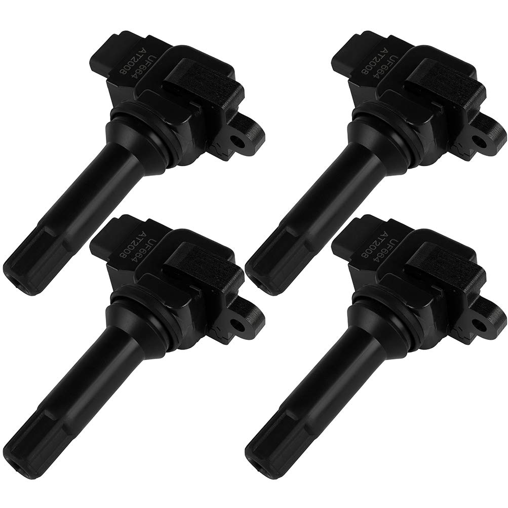 4 Pack Ignition Coil for Subaru Impreza 2012 2.0L - Direct Replacement UF664 - High Performance Engine Parts for Smooth Acceleration & Fuel Efficiency - Perfect for Daily Commuting & Road Trips