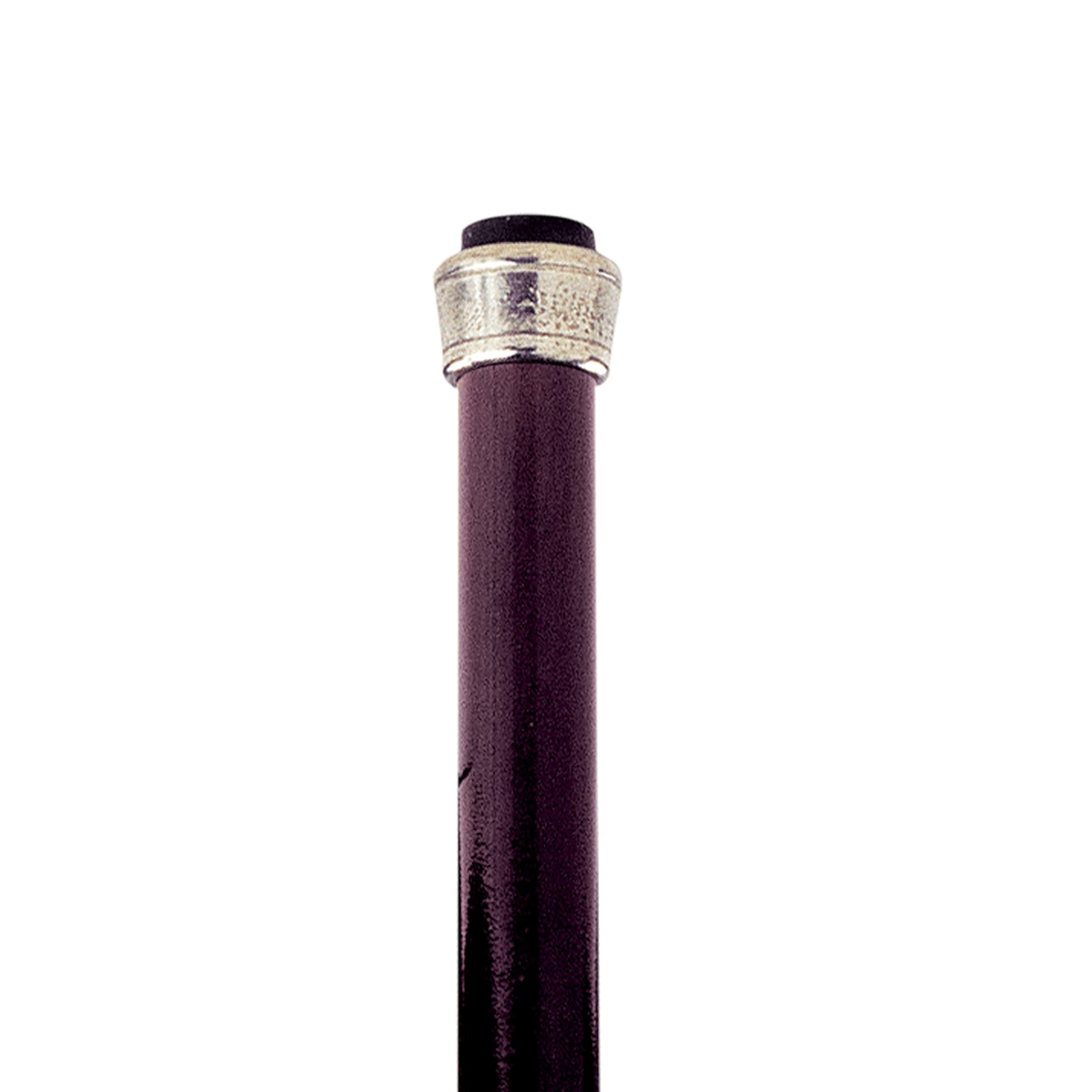 Design Toscano Pewter Walking Cane - Elegant & Durable Mobility Aid for Seniors & Hikers - Perfect for Outdoor Adventures & Everyday Support