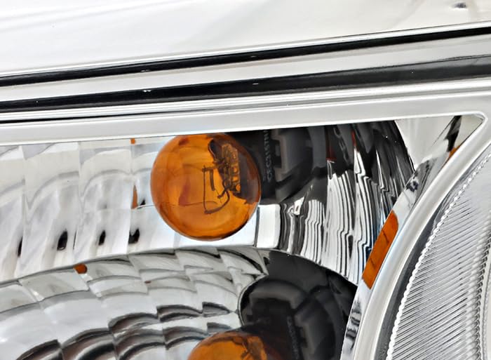 2012-2015 Honda Pilot Headlight Assembly Kit - Halogen Replacement Lamps for Driver & Passenger Side | Perfect for Night Driving, Foggy Conditions & Vehicle Restoration