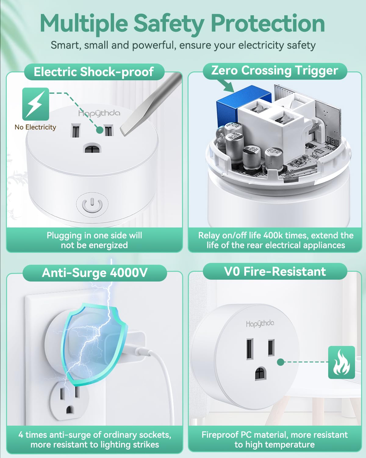 Wireless Remote Control Outlet Switch with Timer - 500ft Range, 15A/1500W Heavy Duty Plug-in On/Off Switch for Lights & Lamps | Perfect for Home Automation, Smart Lighting Control & Energy Saving