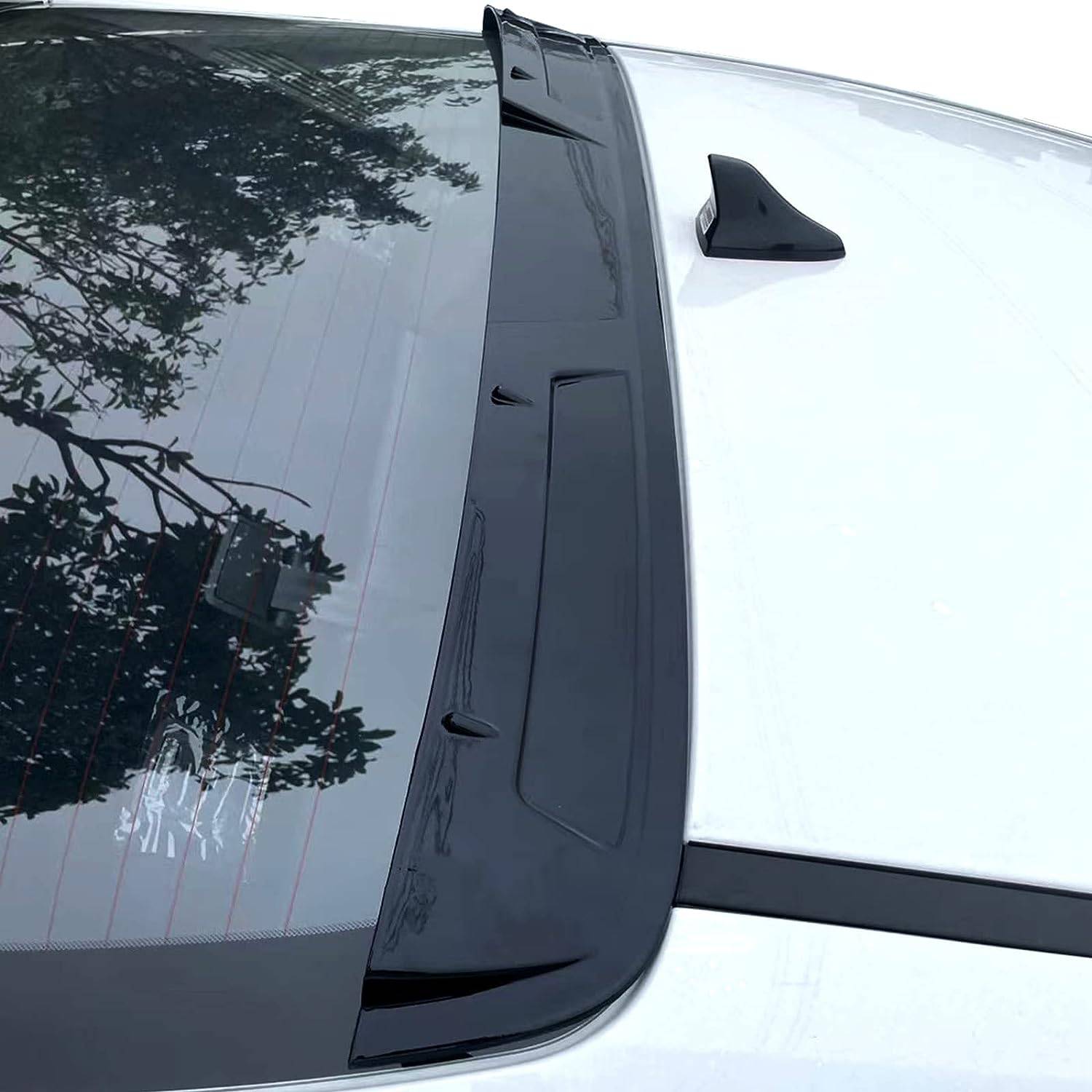 2021-2024 Hyundai Elantra Rear Roof Spoiler Wing - ABS Black Lip Spoiler for Enhanced Aerodynamics & Sporty Style - Perfect for Car Enthusiasts & Street Racing