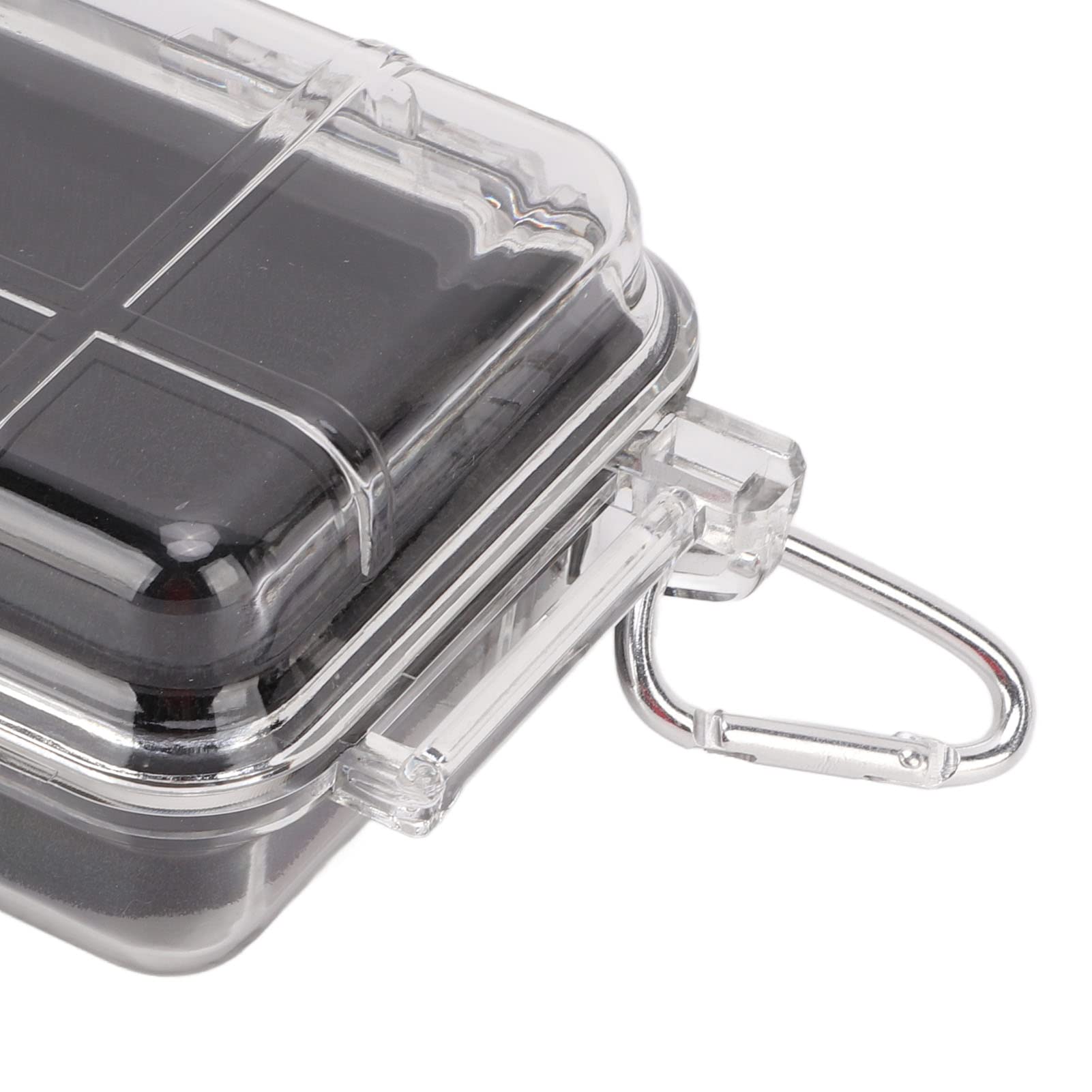 Waterproof Survival Storage Box - Shockproof Plastic Container with Shock Absorption Liner, Transparent Airtight Case for Camping, Hiking, Emergency Kits & Outdoor Adventures - Perfect for Gear Protection During Extreme Weather and Wilderness Expeditions