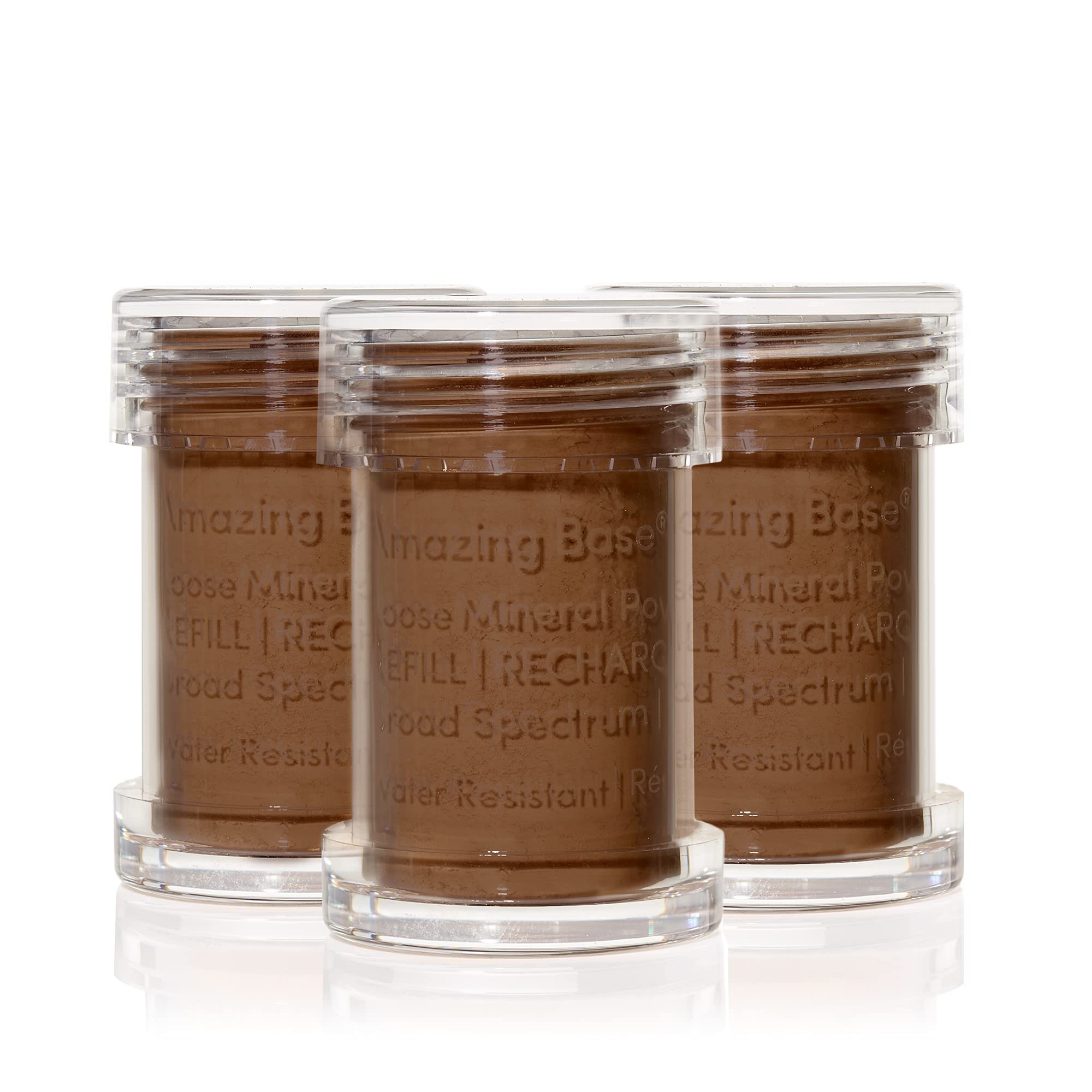 Jane Iredale Amazing Base Loose Mineral Powder SPF 20 - Oil Free, Talc Free & Weightless Luminous Foundation | Vegan & Cruelty-Free Makeup for Flawless Coverage | Perfect for Daily Wear, Sensitive Skin & Natural Look