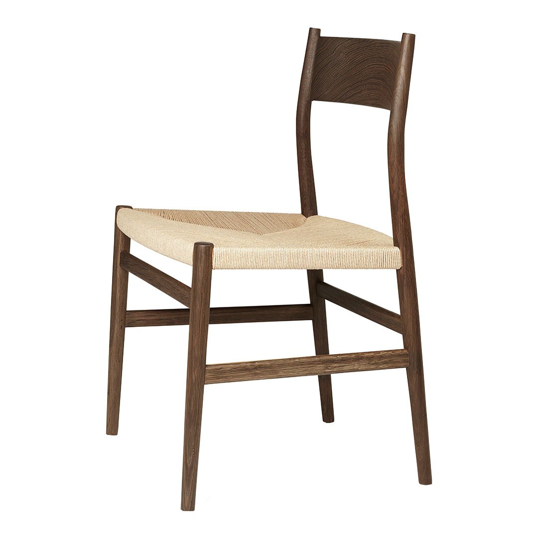 Arv Dining Chair with Paper Cord Seat - Modern & Eco-Friendly Dining Room Furniture for Home, Restaurant, and Cafe Use