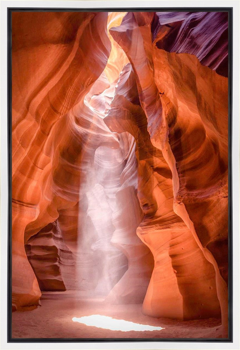 Antelope Canyon Cathedral Gallery Wrap Canvas Print - Stunning Landscape Wall Art for Living Room, Bedroom & Office Decor