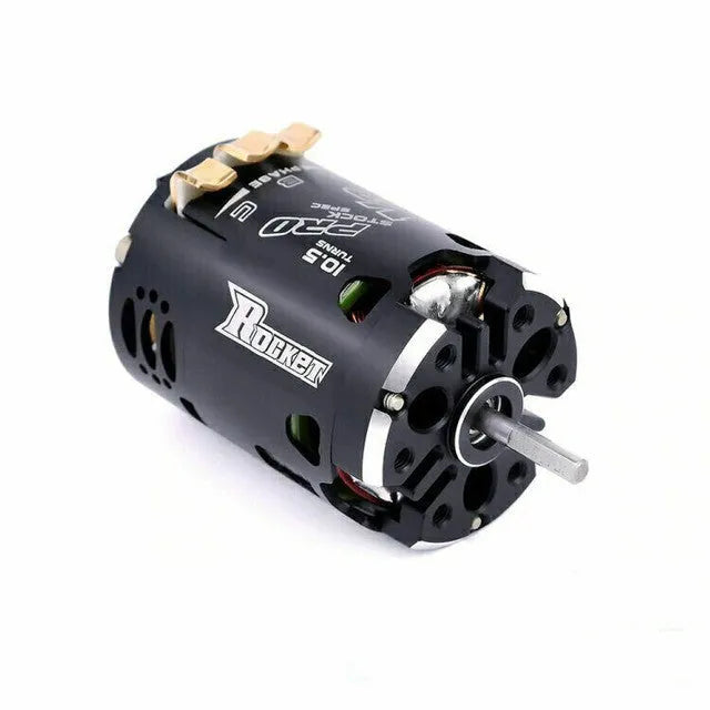 SURPASS Rocket 540 V3 4.5T Brushless Motor with Hobbywing QUICRUN 10BL120 120A ESC Combo for WLtoys 184016 1/10 1/12 RC Racing Cars - Perfect for Off-Road Bashing and Competitive Track Racing