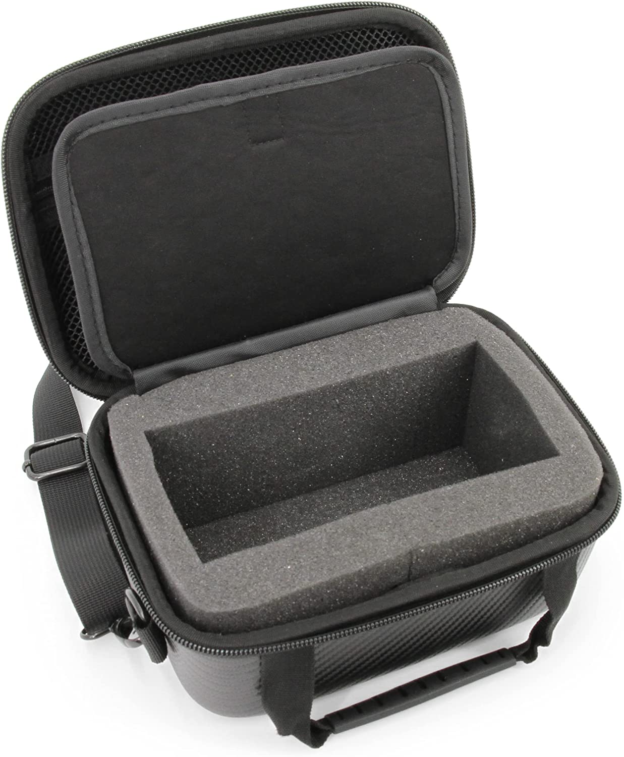 CASEMATIX Protective Carrying Case for HTC Vive Flow VR Headset - Compatible with VR Glasses, Controllers & Charging Cable - Durable Travel Case with Handle & Adjustable Shoulder Strap - Perfect for VR Gaming, Travel & Storage