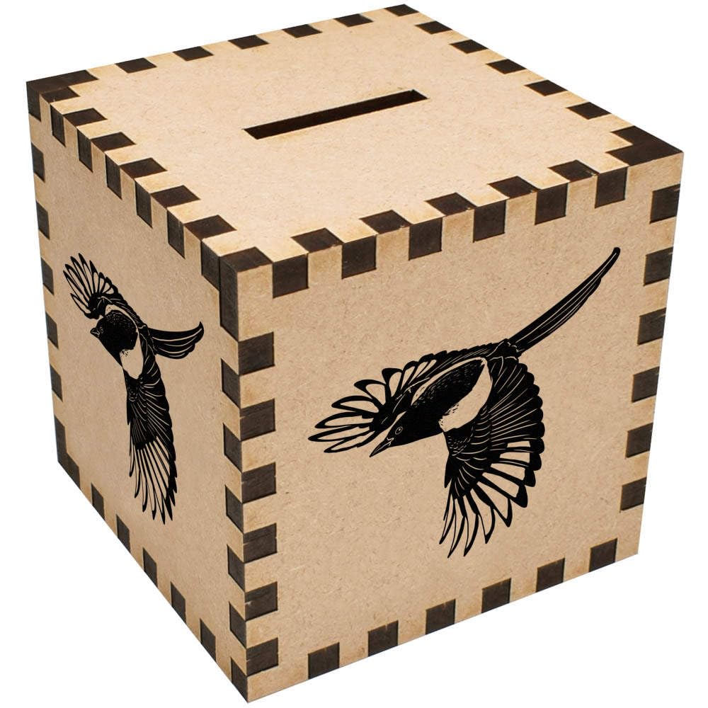 Flying Magpie Money Box | Cute Piggy Bank for Savings | Perfect Gift for Kids & Collectors | Home Decor & Financial Education Tool (MB00094724)