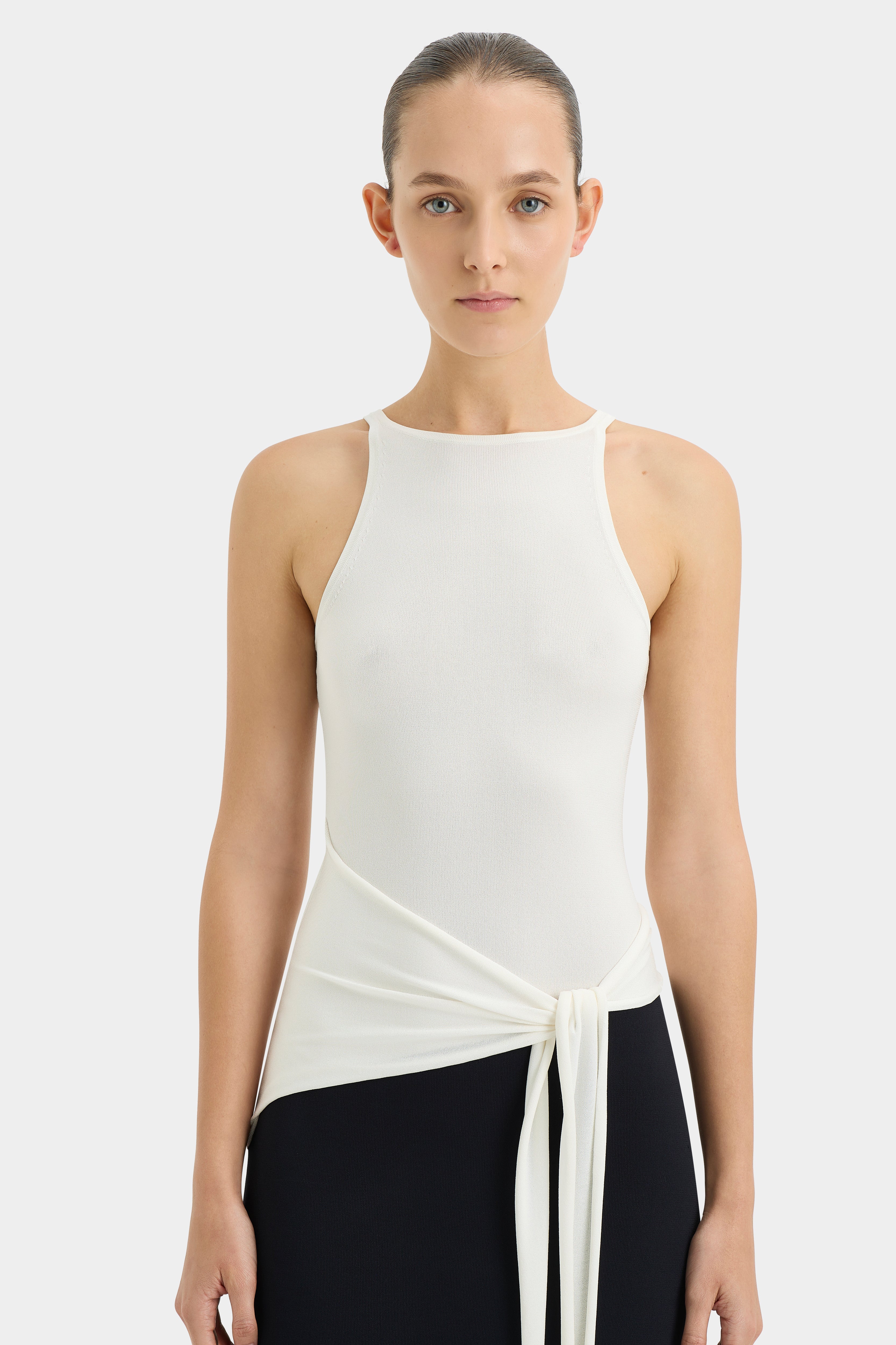 Emery Tie Waist Dress for Women - Flowy Summer Midi Dress with Adjustable Belt - Perfect for Beach Vacations, Date Nights & Office Wear