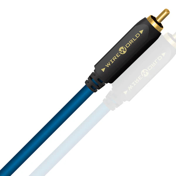Premium Wireworld Stream 10 Subwoofer Cable - High Performance Audio Cable for Home Theater & Stereo Systems - Perfect for Bass Speakers, Surround Sound & Gaming Setups
