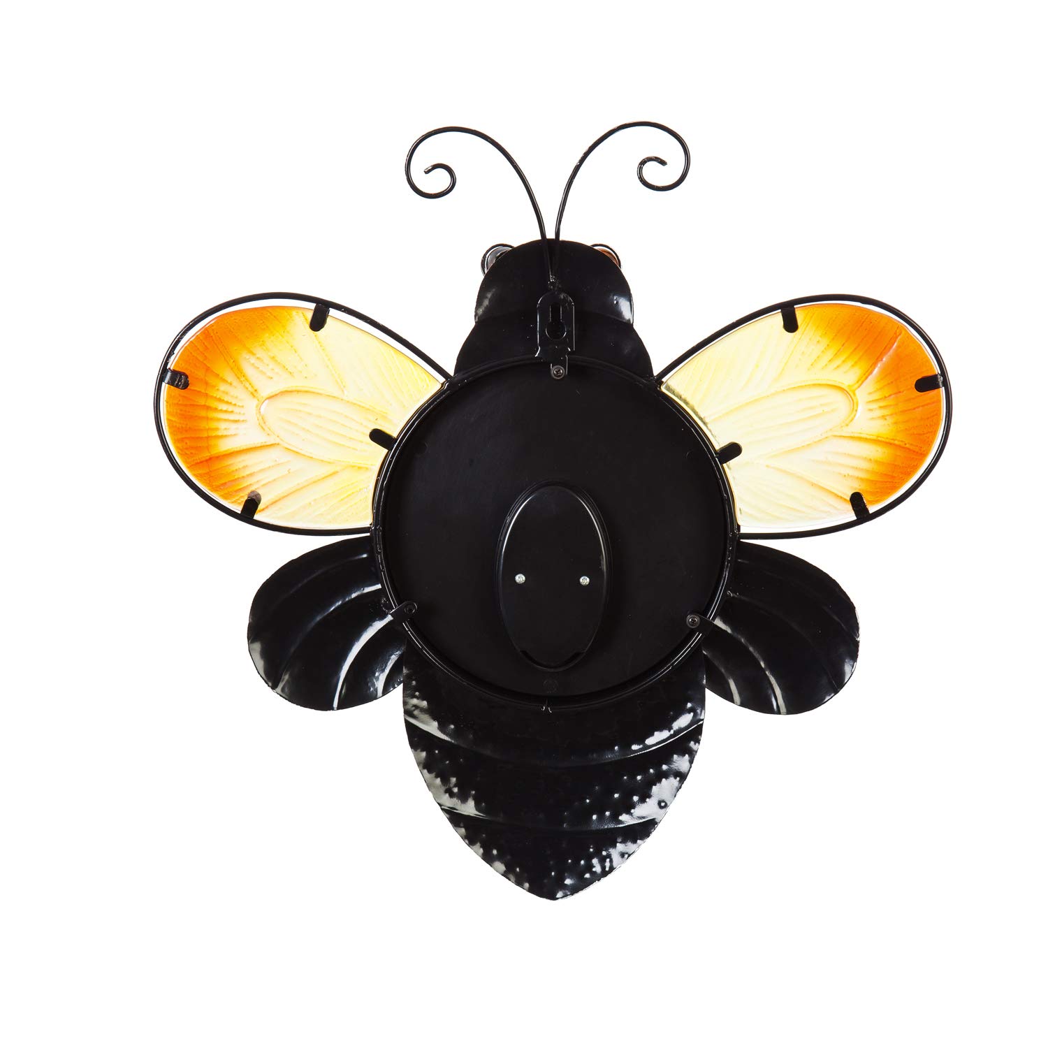 Evergreen Bee Outdoor Wall Thermometer - Accurate Temperature Gauge for Garden, Patio, and Backyard - Weatherproof & Easy-to-Read Design